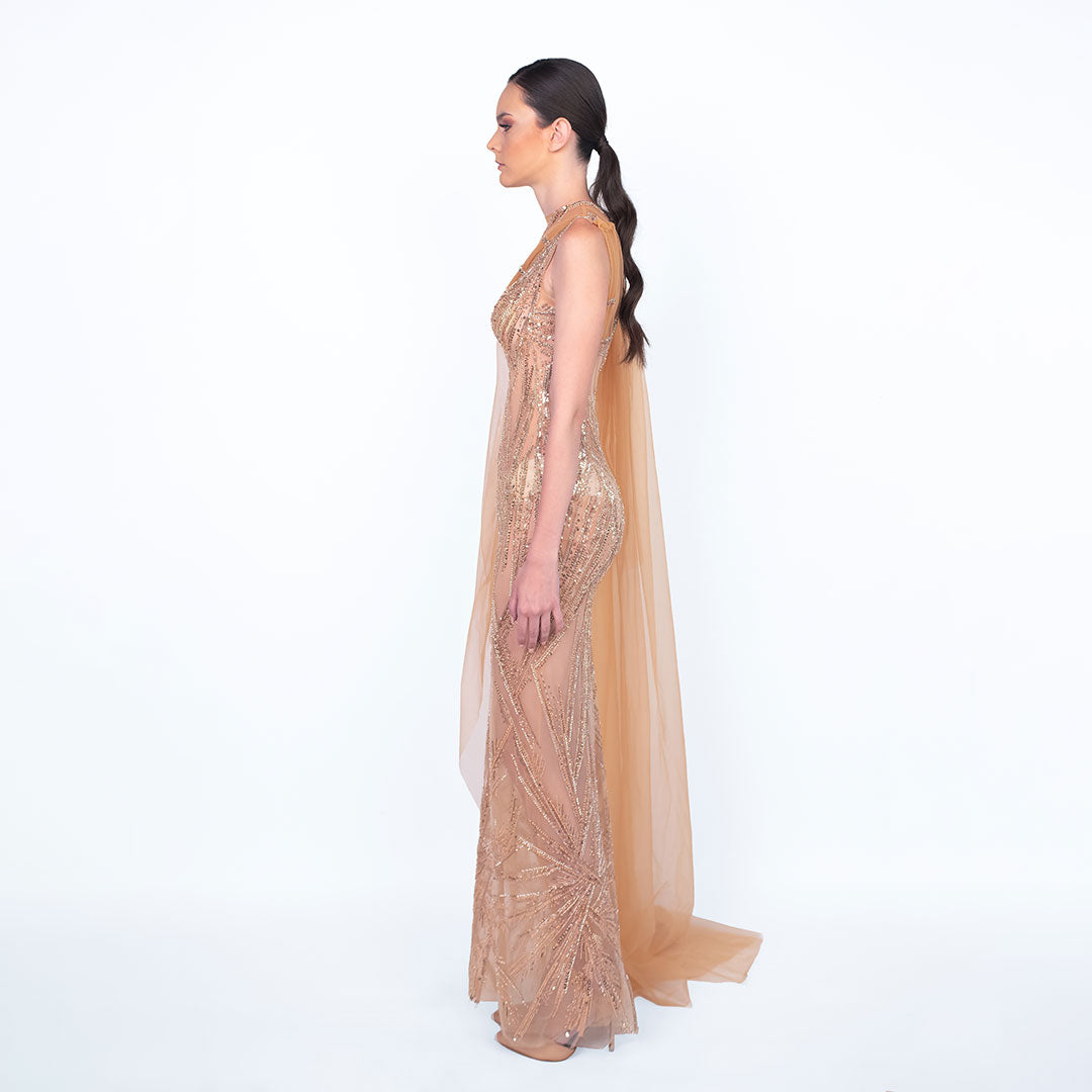 Bronze Elegance Splendor Dress