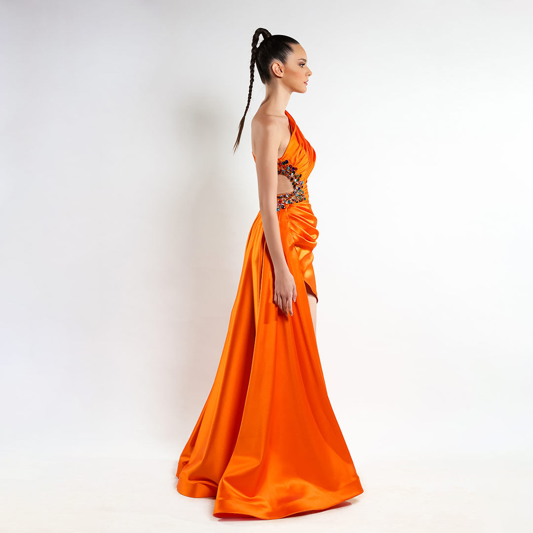 Starry Nightscape Elegance Dress