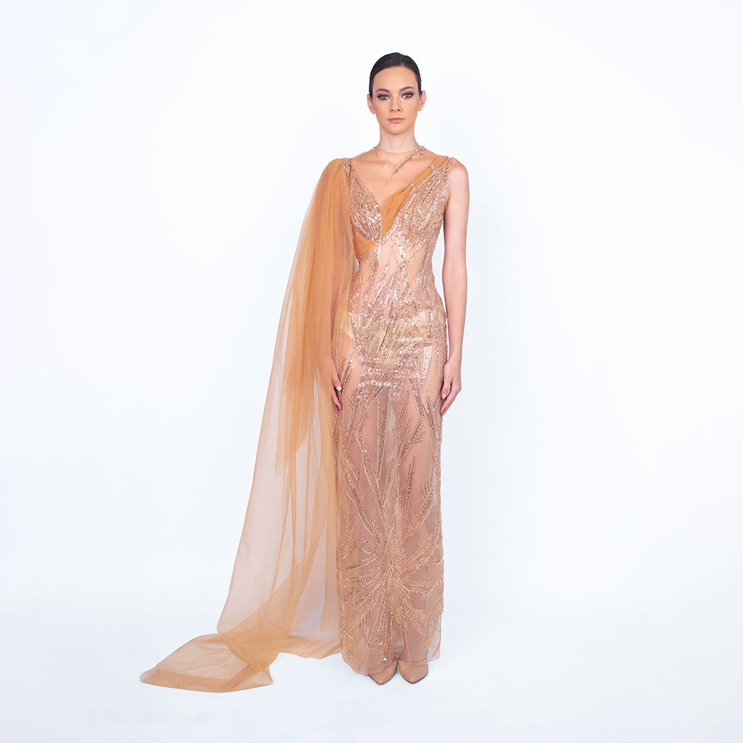 Bronze Elegance Splendor Dress
