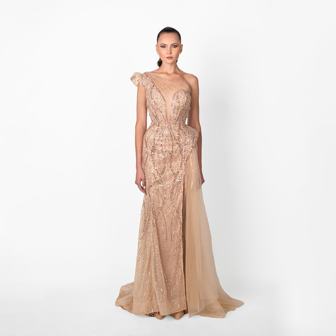 Roman Elegance Dress | Gaby Saliba Dress