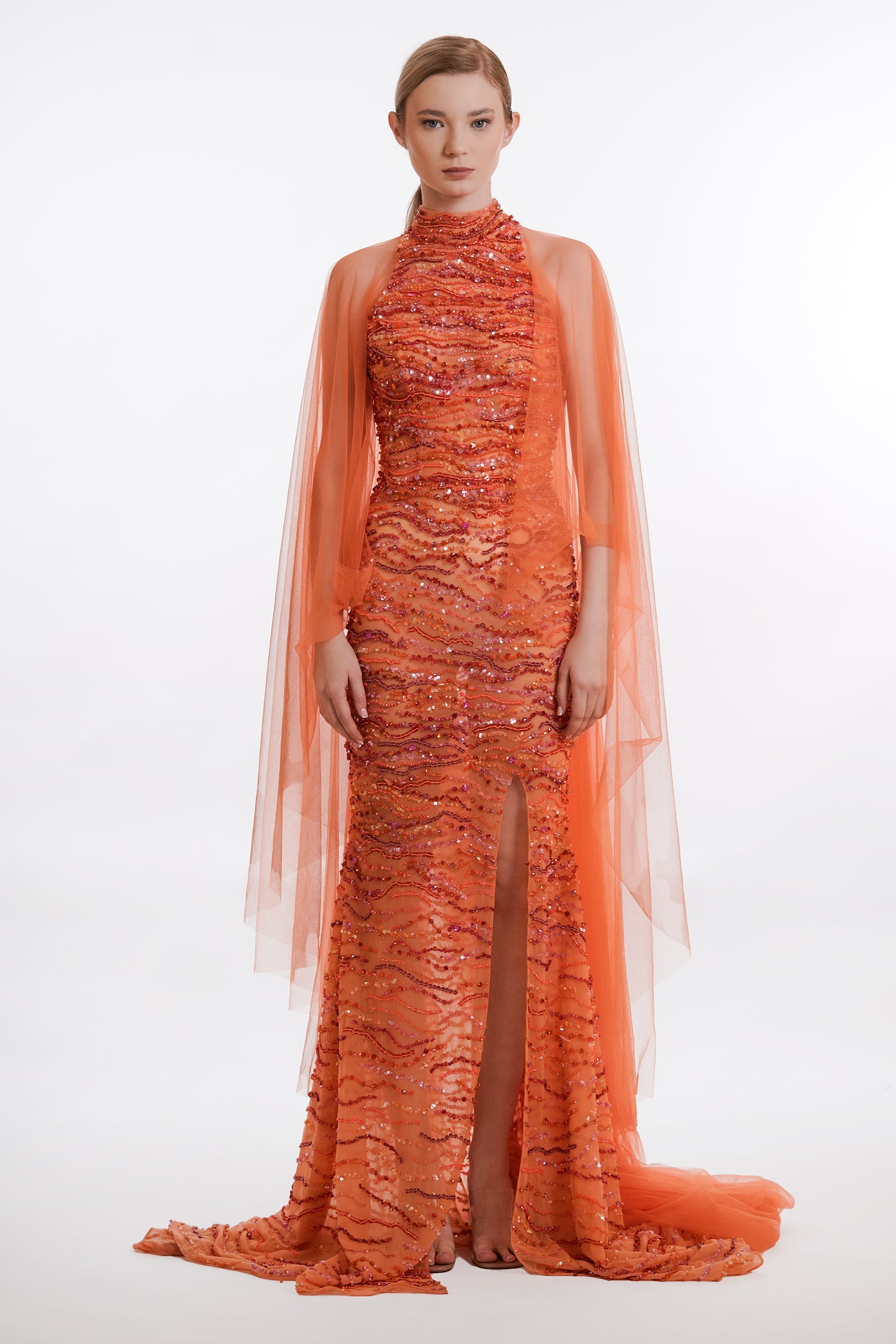 Sunburst Glamour Dress