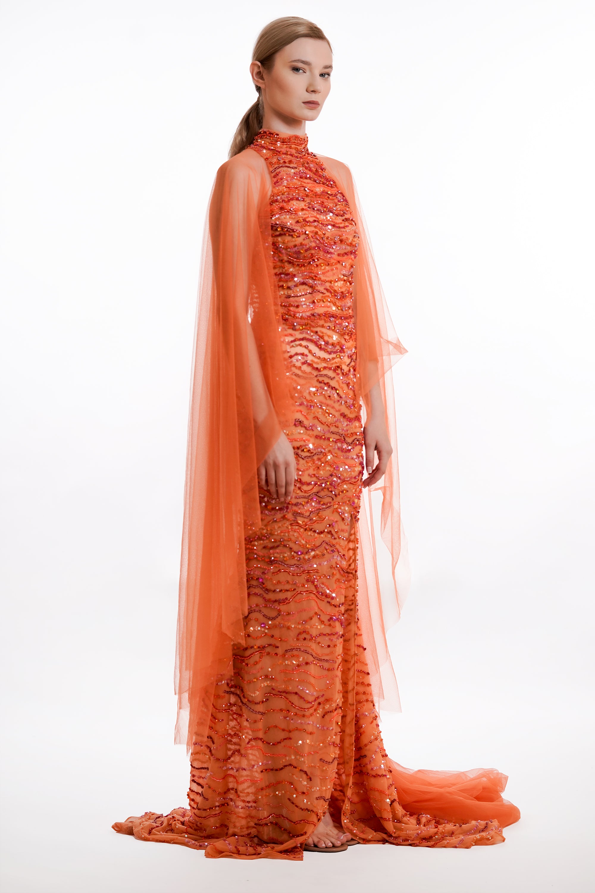 Sunburst Glamour Dress