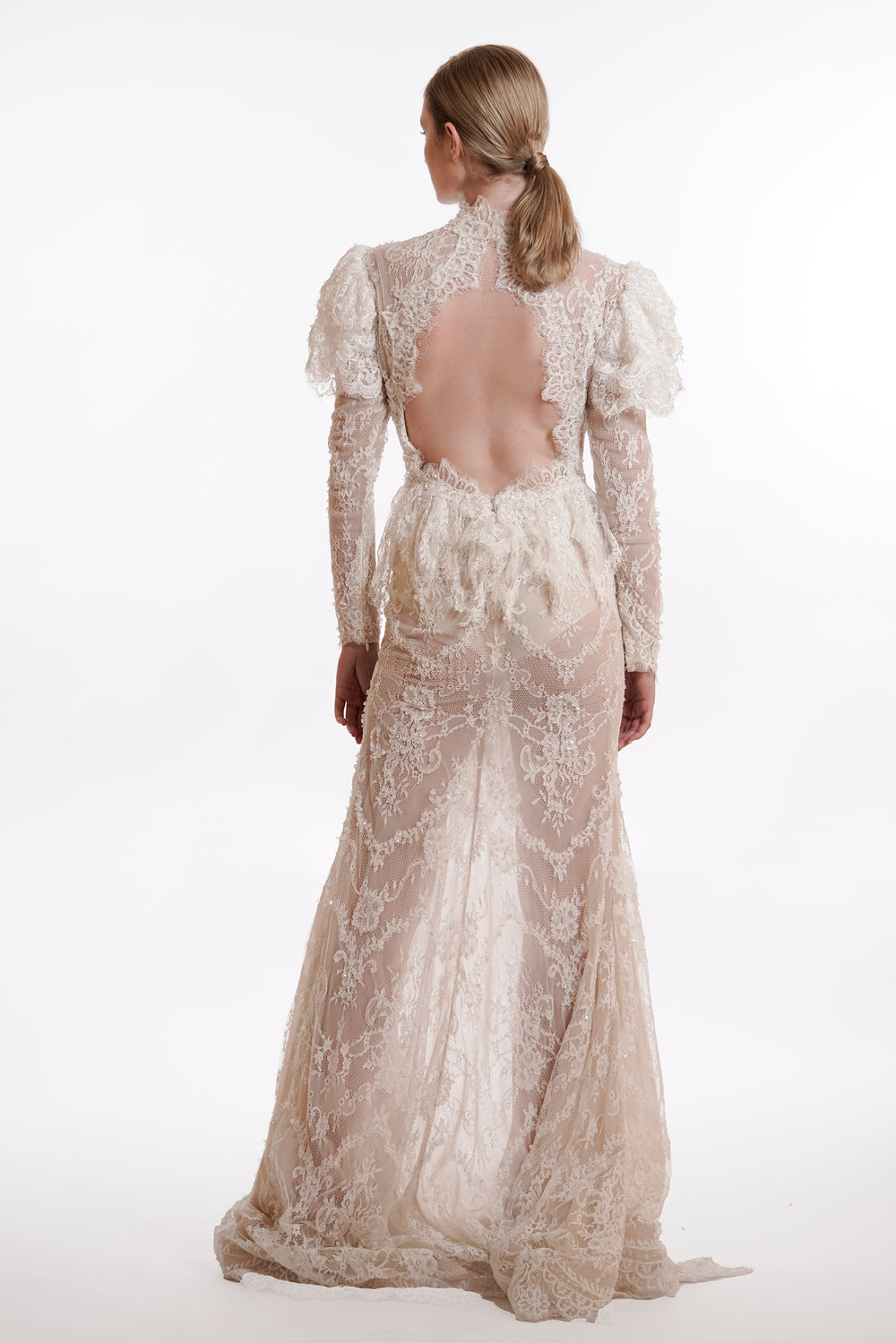 Swan's Enigmatic Elegance Dress