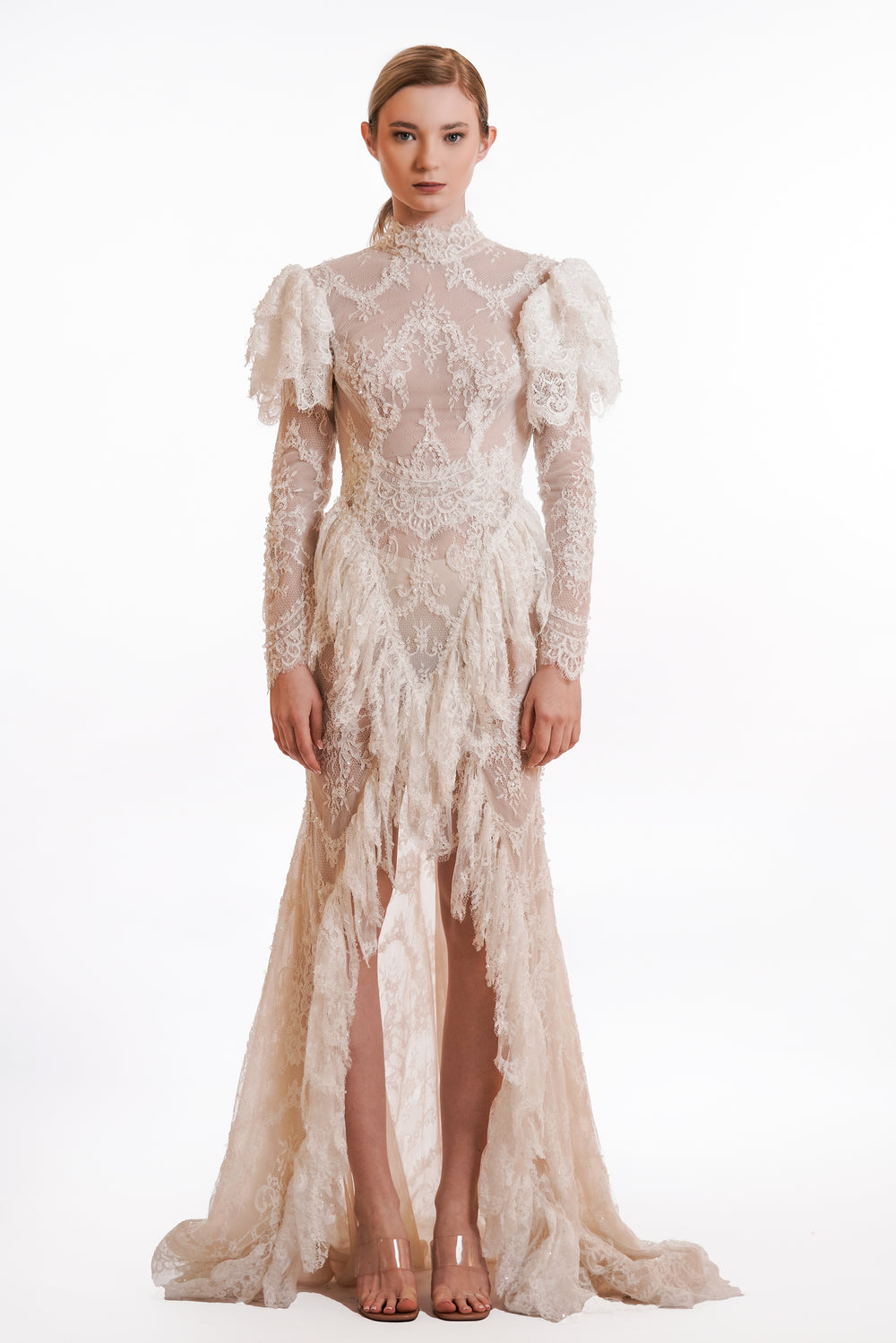Swan's Enigmatic Elegance Dress