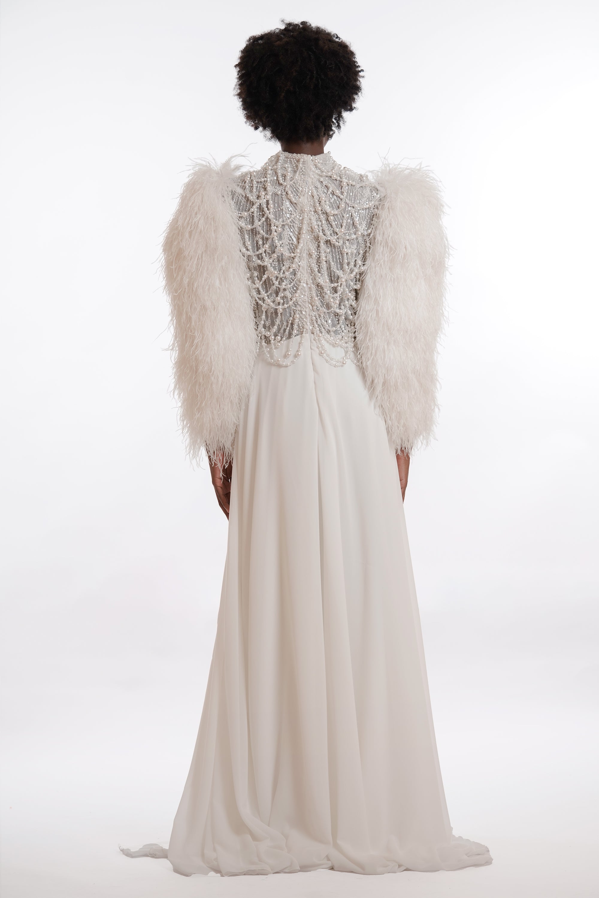 Swan's Feather Waltz Dress