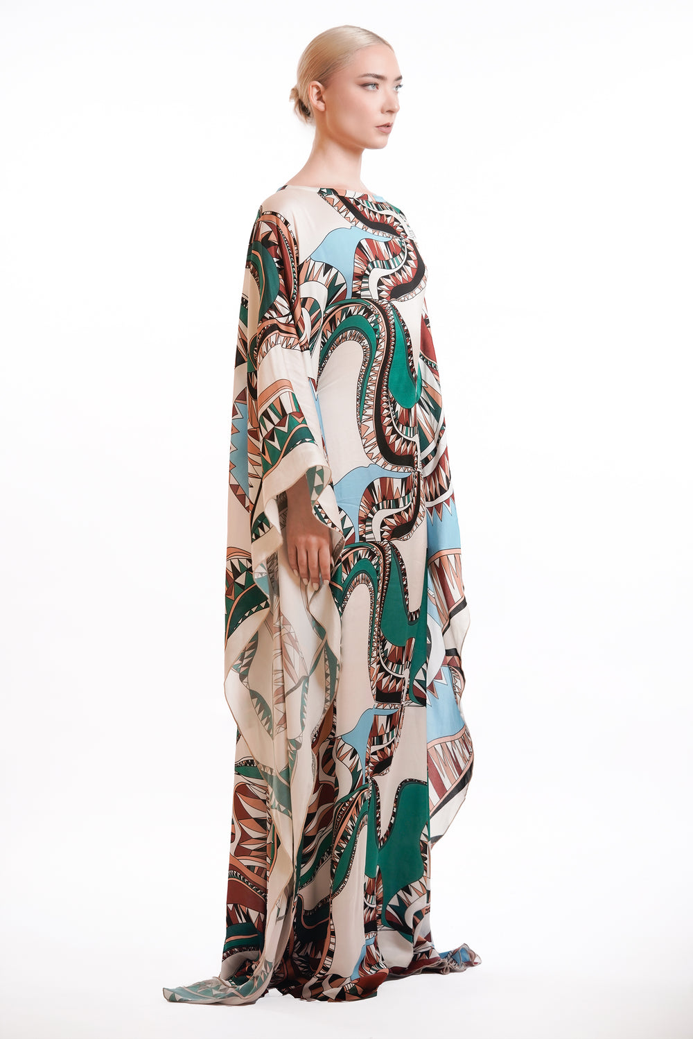 Serenade in Silk Dress