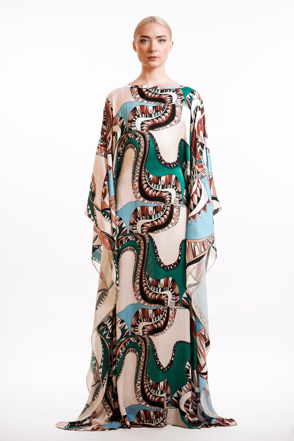 Serenade in Silk Dress