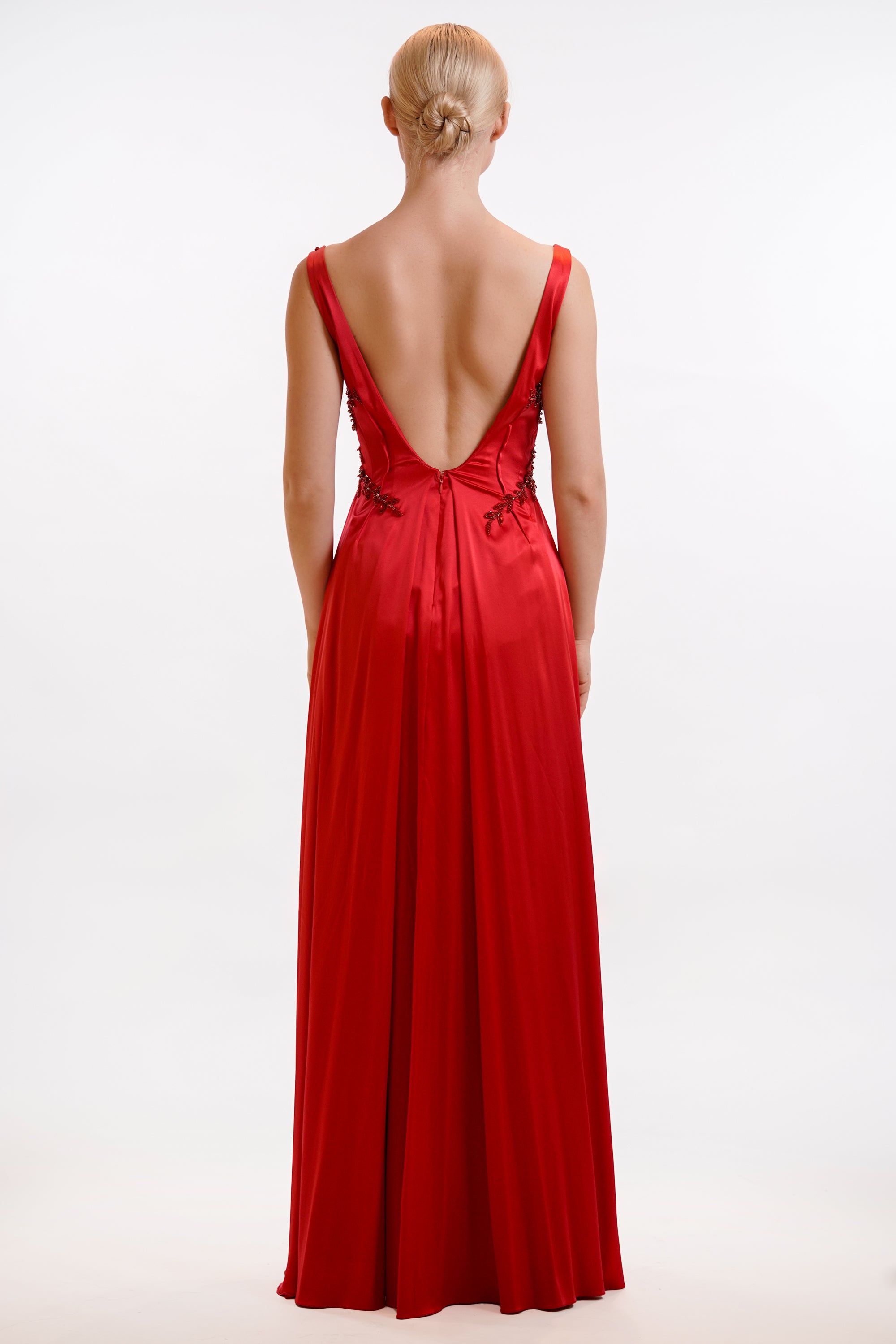 Crimson Splendor Dress