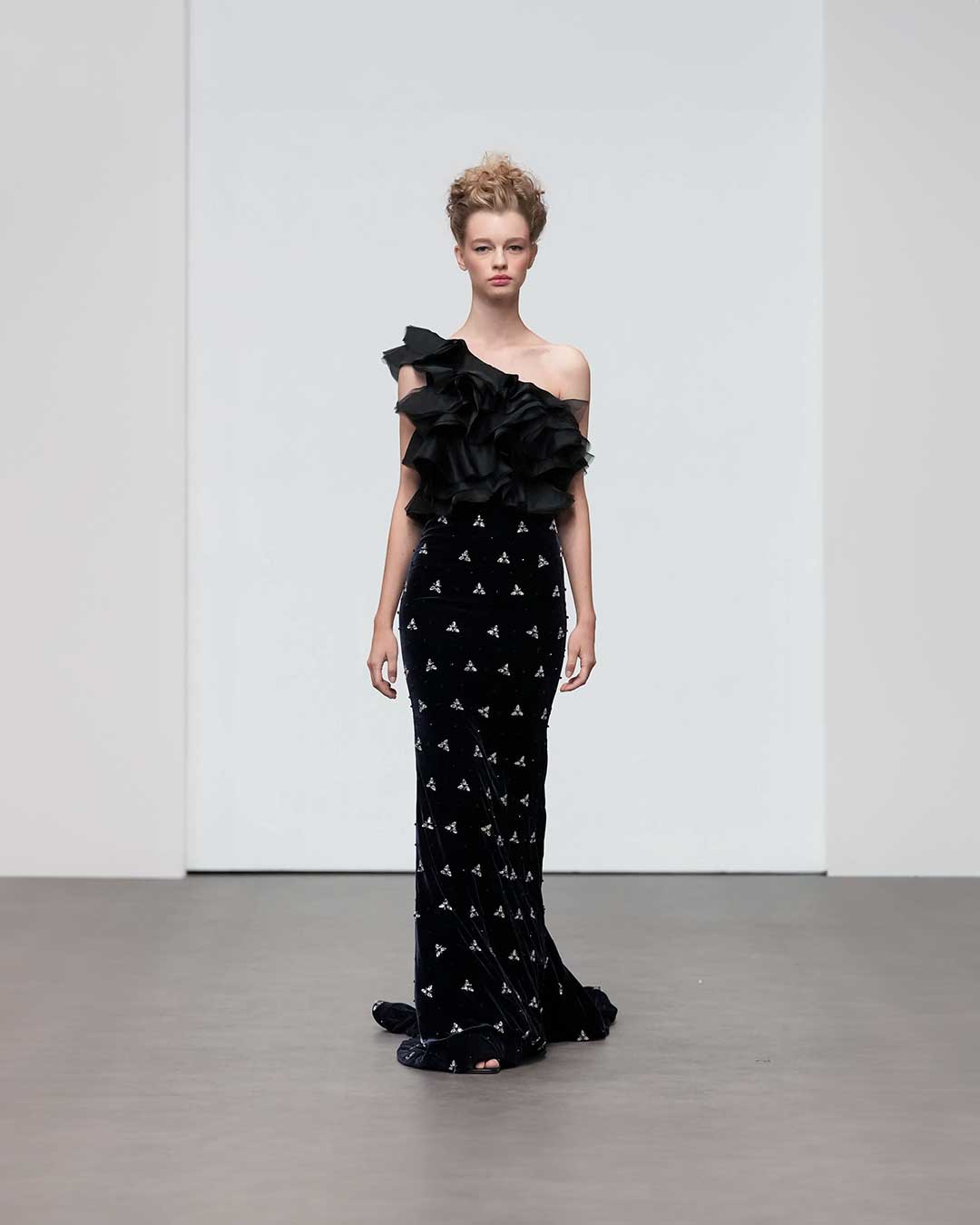 Masquerade Ball Dress by Gabriela Rose - Elegant Organza and Velvet Ensemble Designers & Us Masquerade Ball Dress by Gabriela Rose - Elegant Organza and Velvet Ensemble Designers & Us