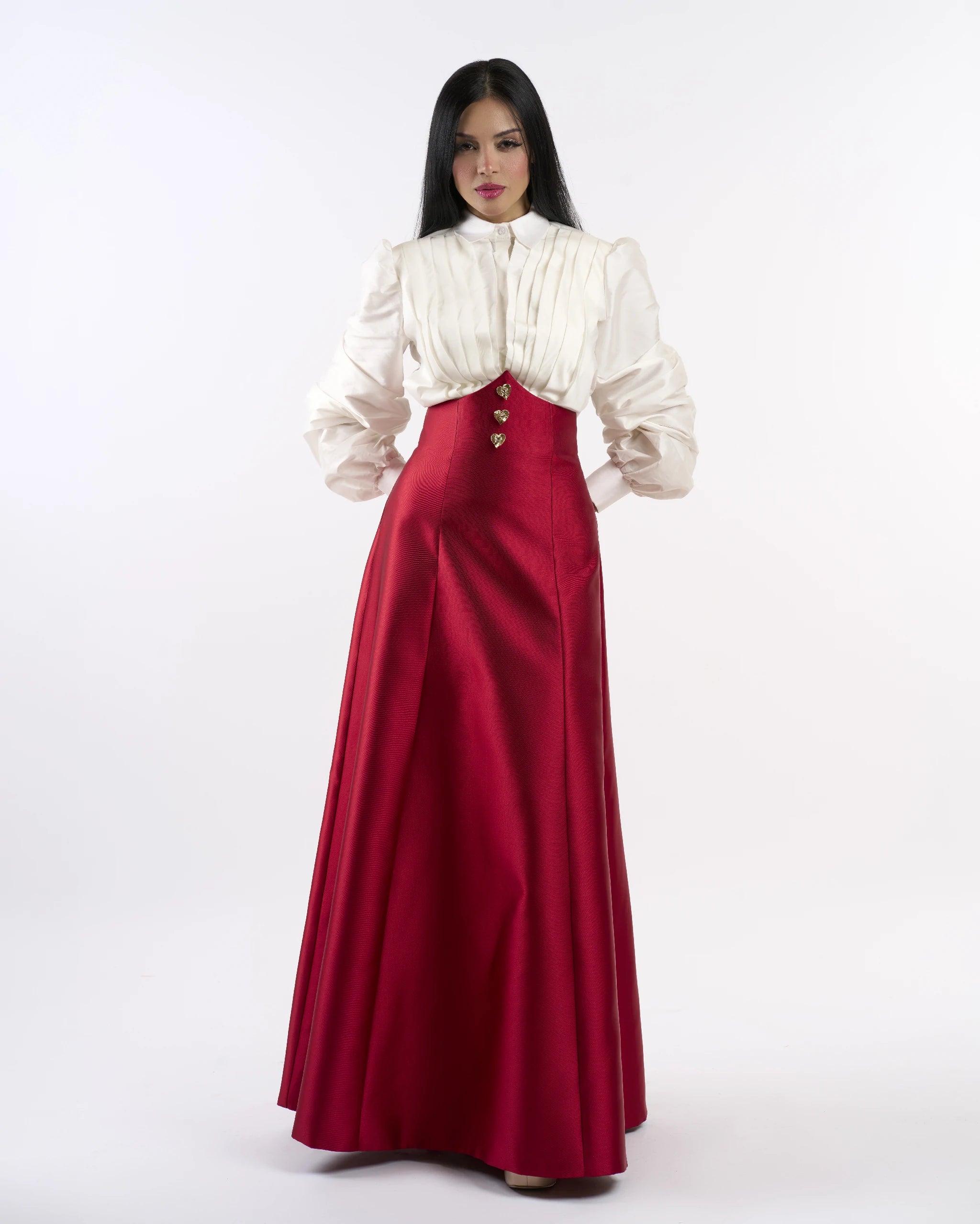 Crimson Legacy Dress