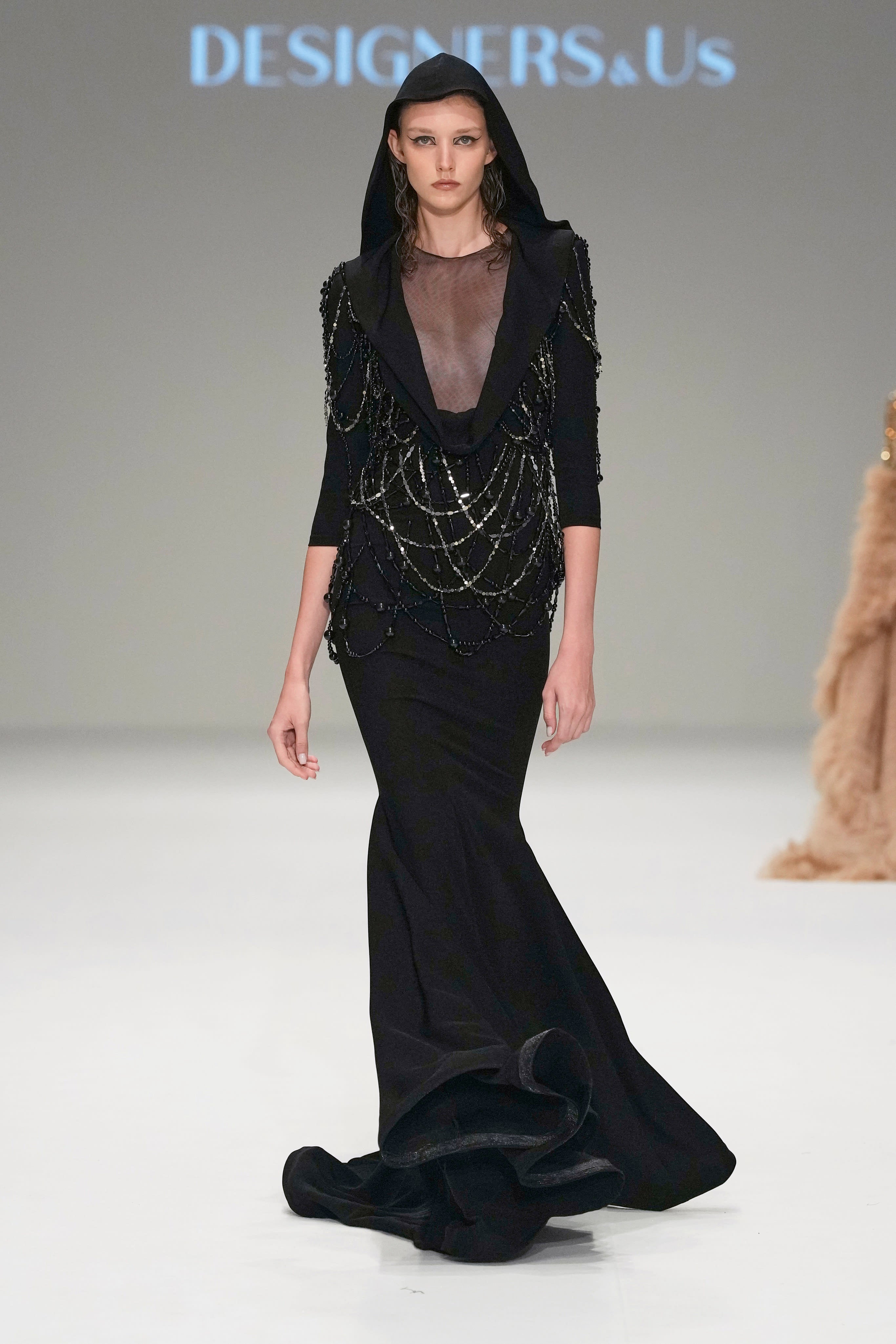 Swan's Midnight Glamour Dress