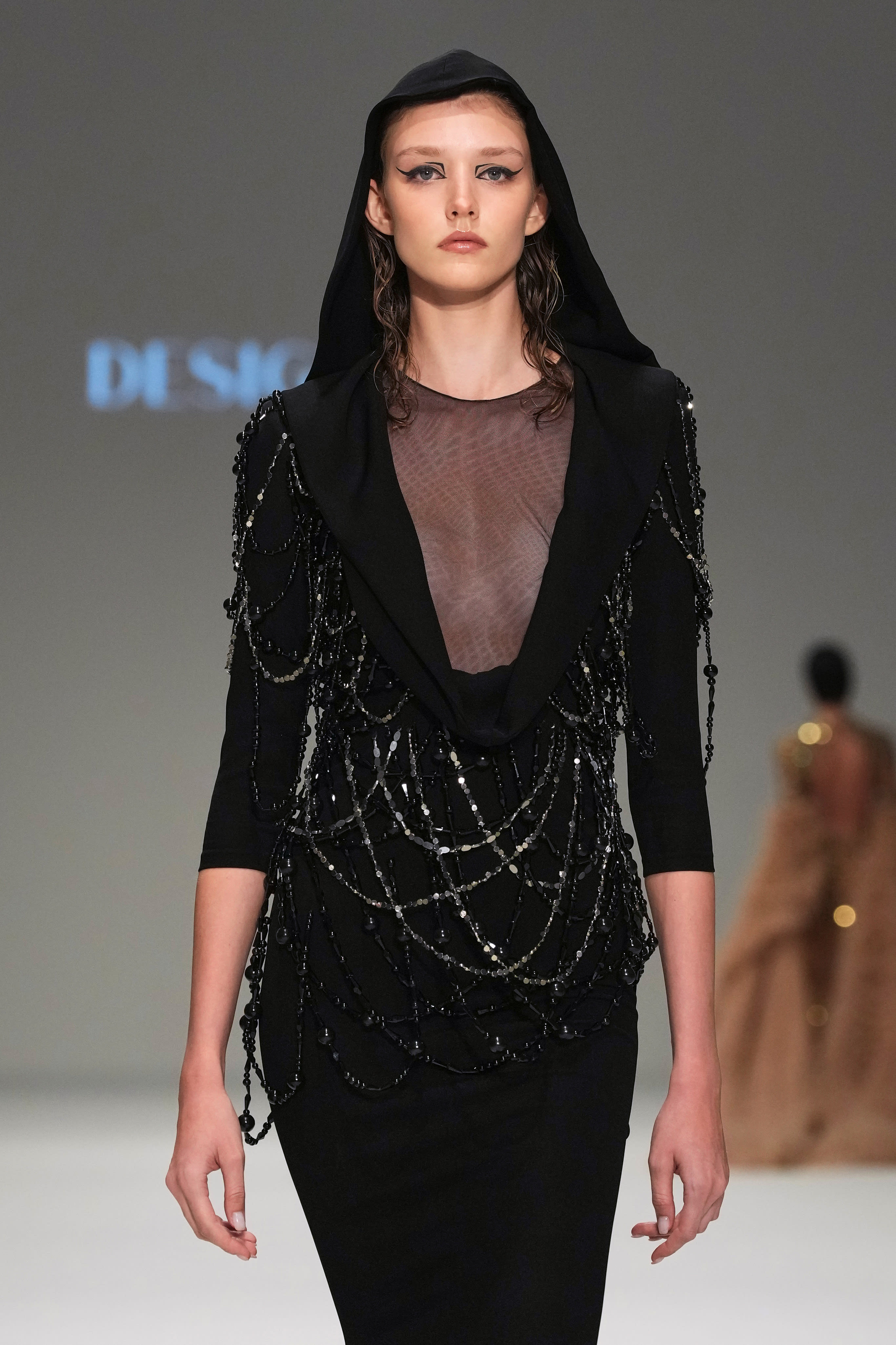 Swan's Midnight Glamour Dress