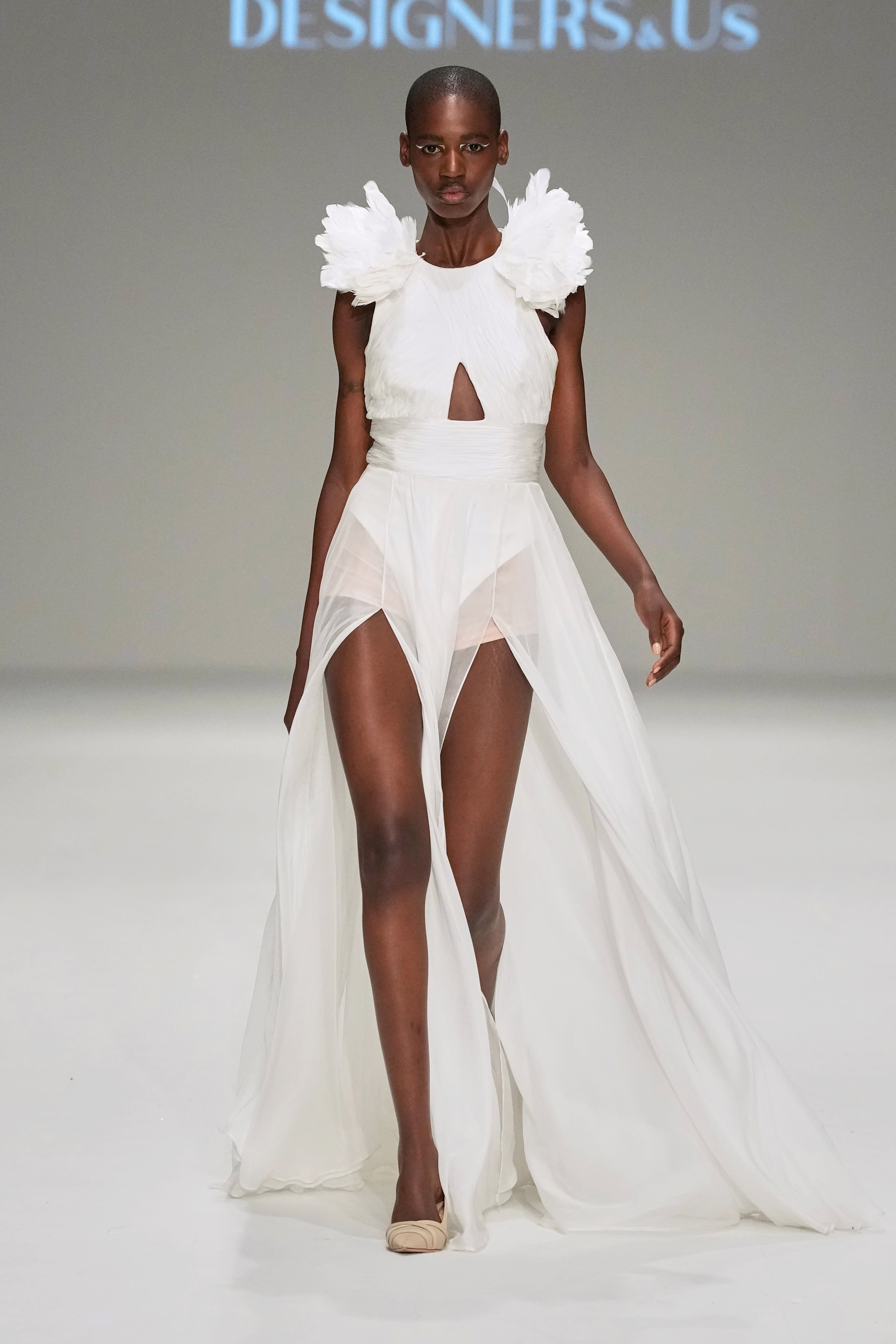 Swan's Ethereal Waltz Dress