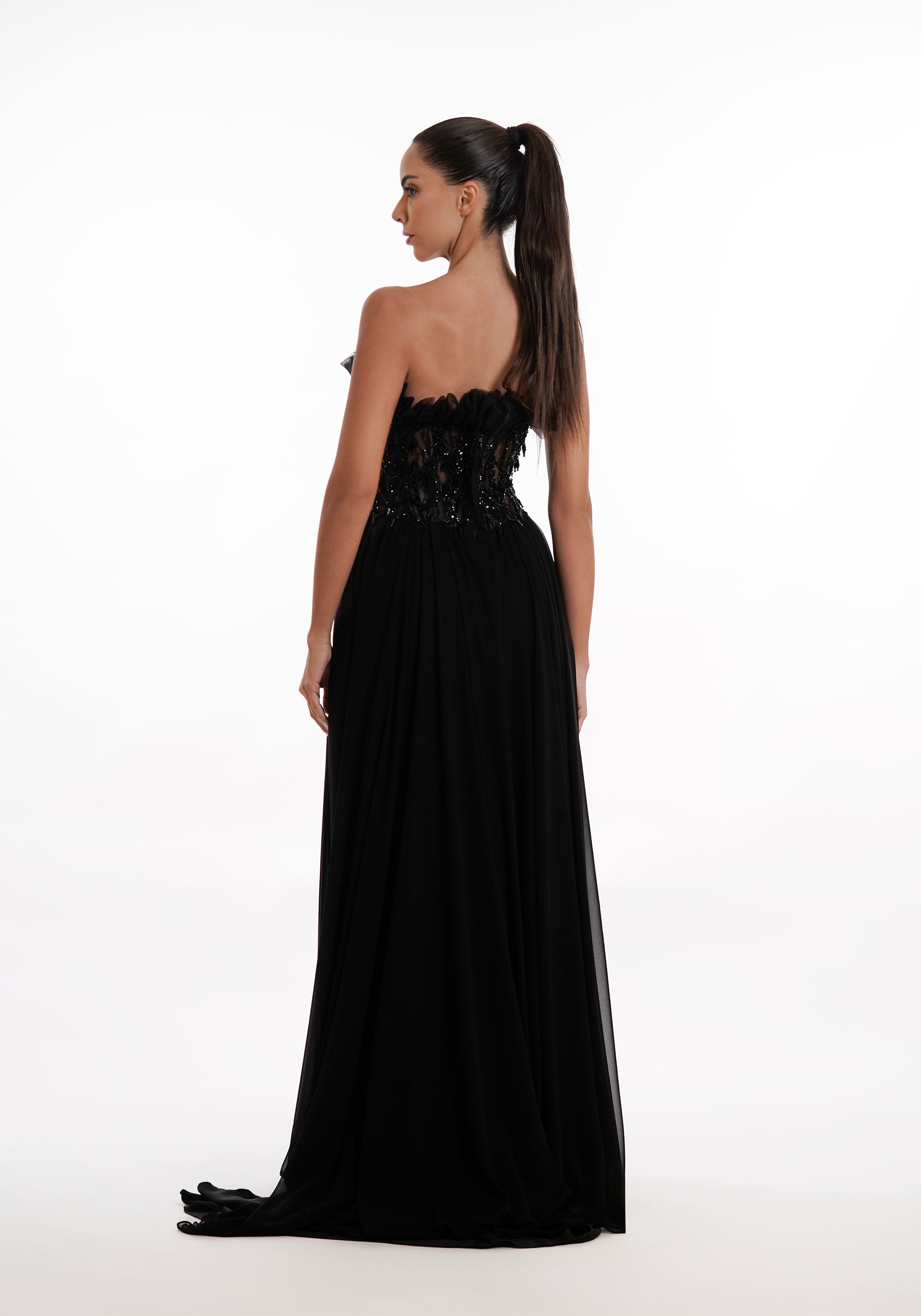 Obsidian Elegance Dress