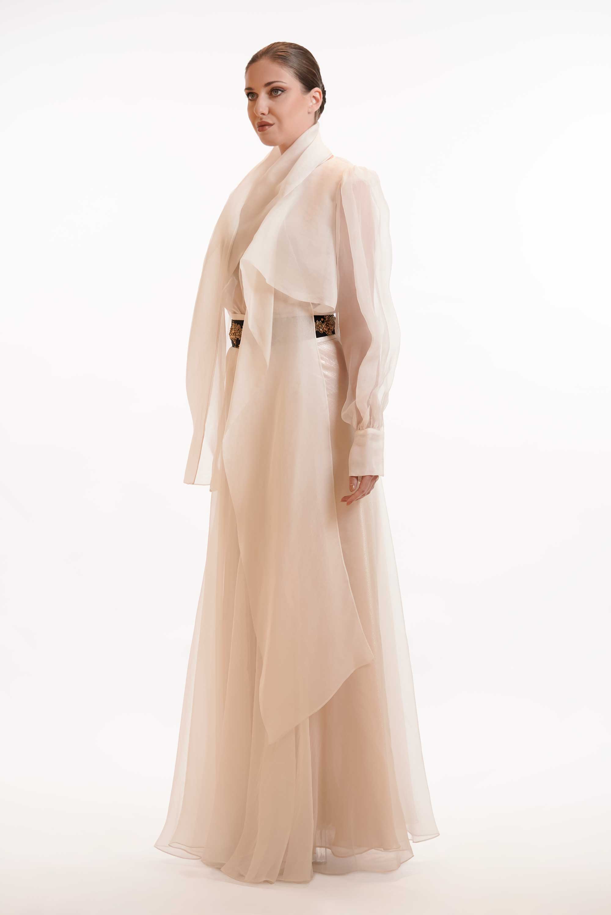 White Organza Dress