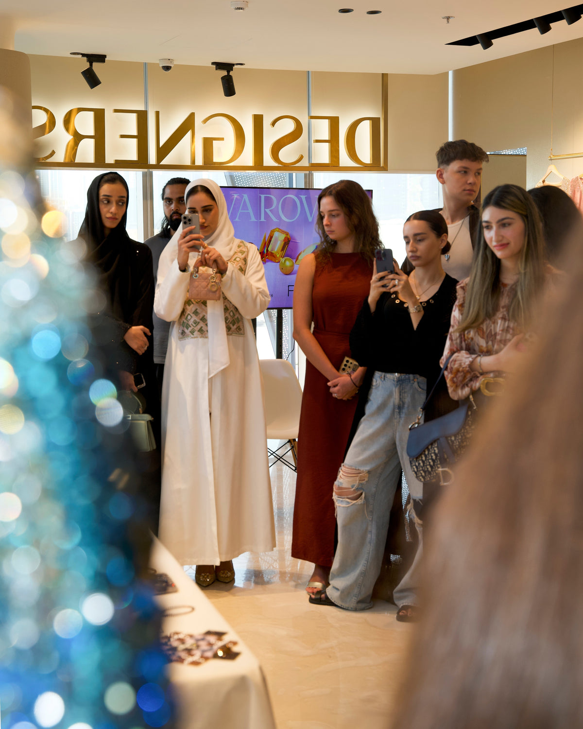 Designers&Us X Swarovski:  “Facets of Time”