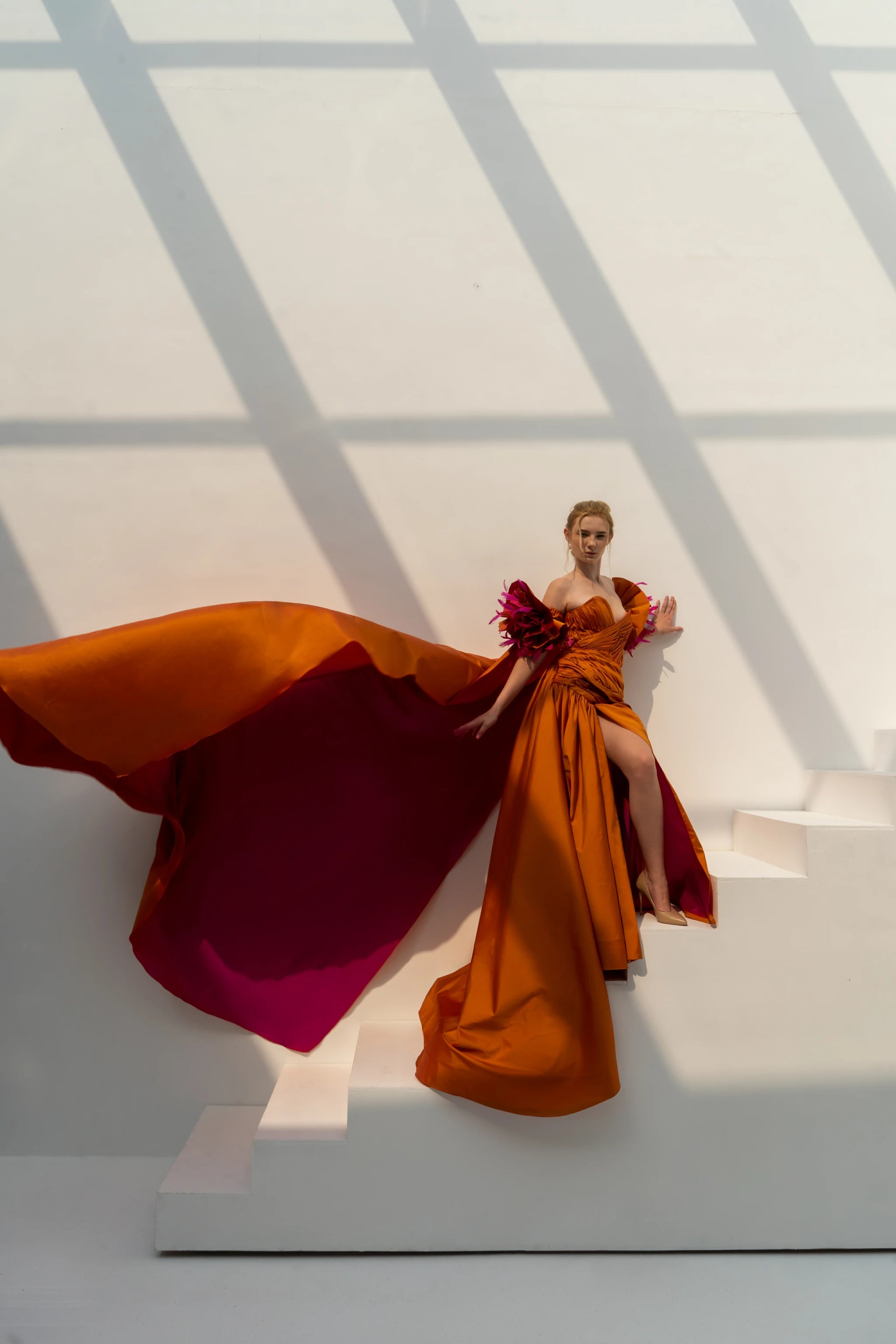 Flame Blossom Majesty Dress