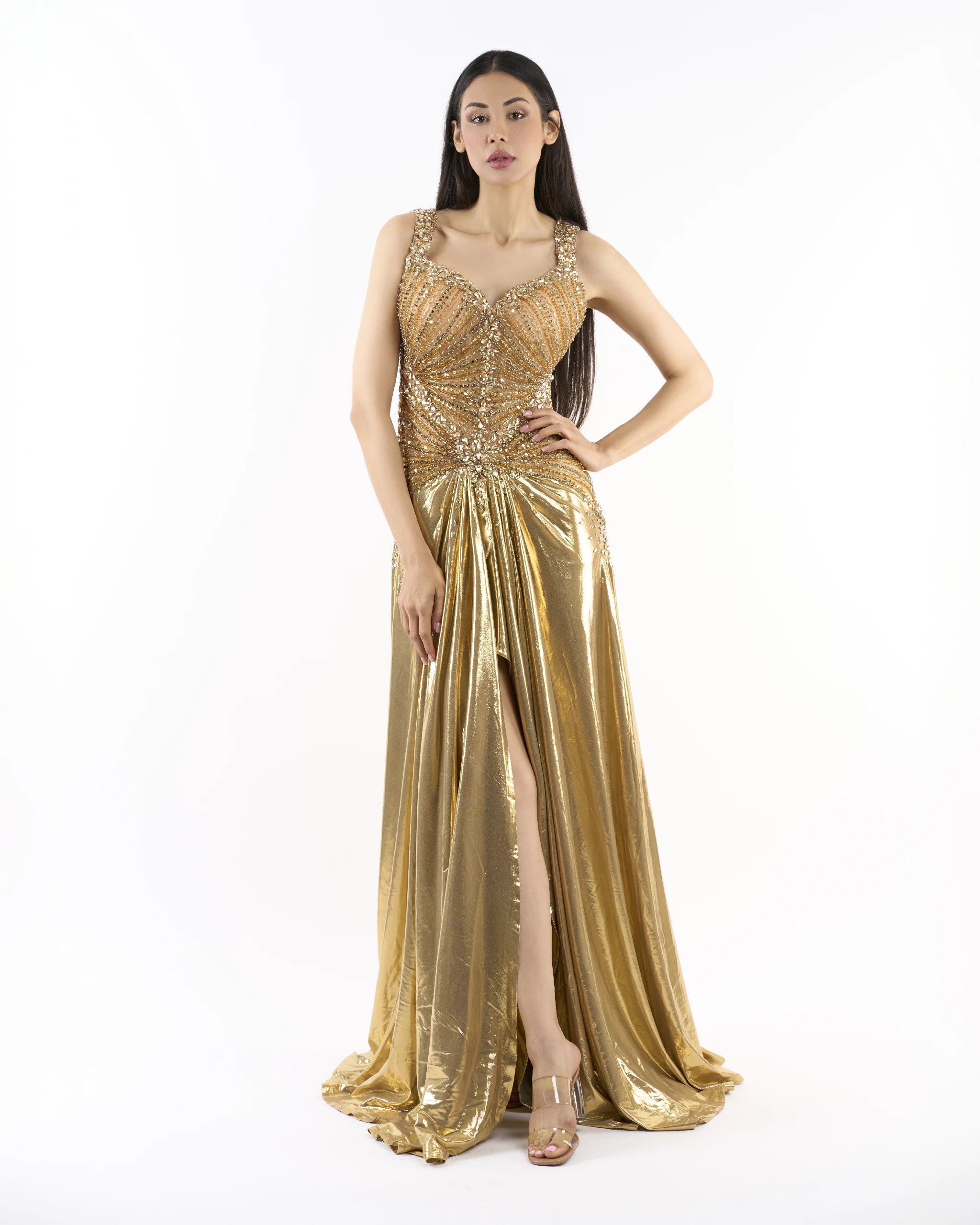 Gold Golden Radiance Dress