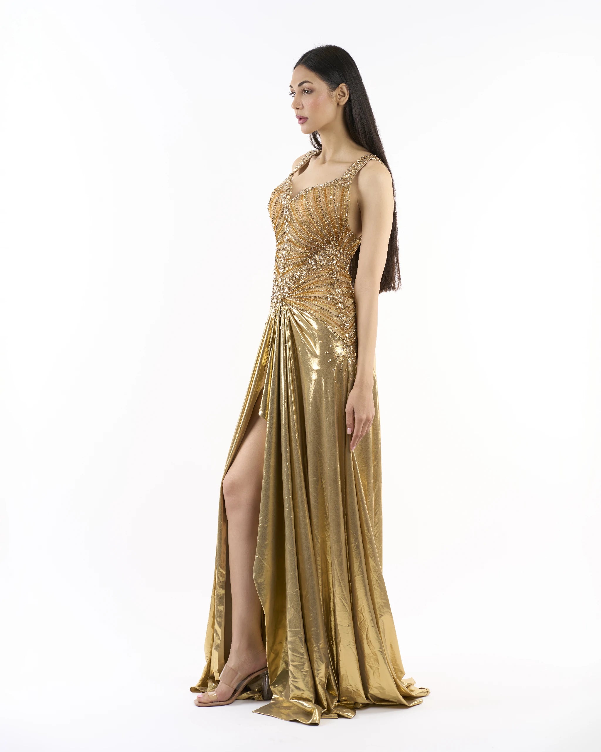 Gold Golden Radiance Dress