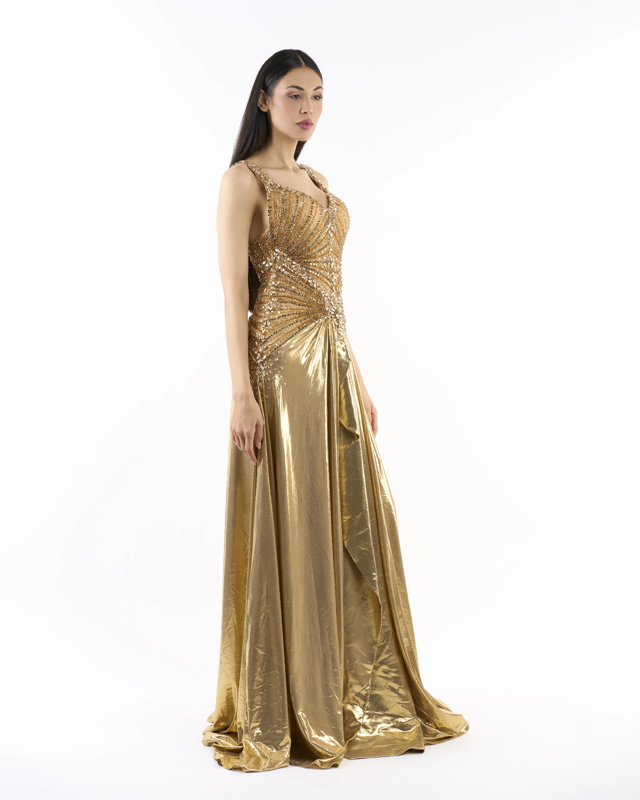 Gold Golden Radiance Dress