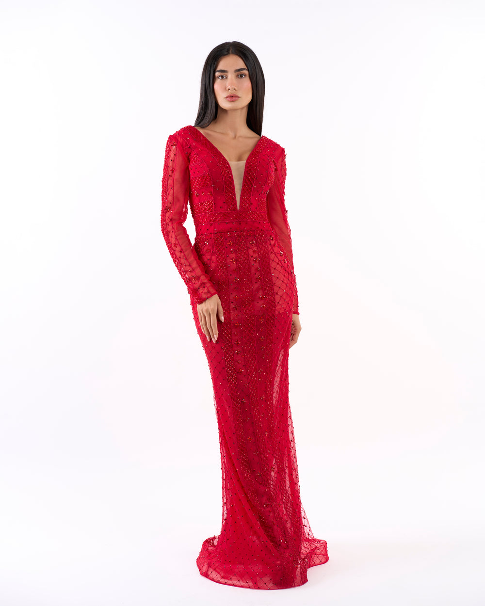 Red Flame Elegance Dress