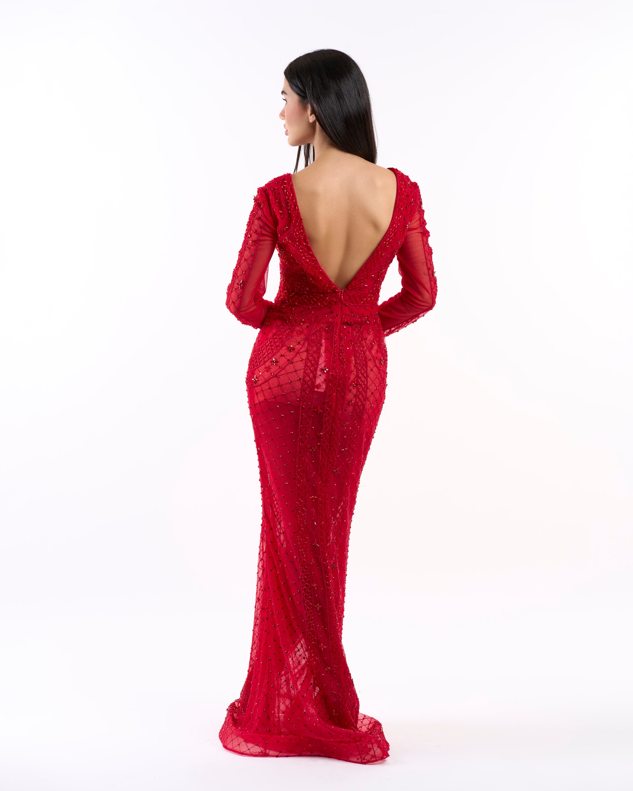 Red Flame Elegance Dress