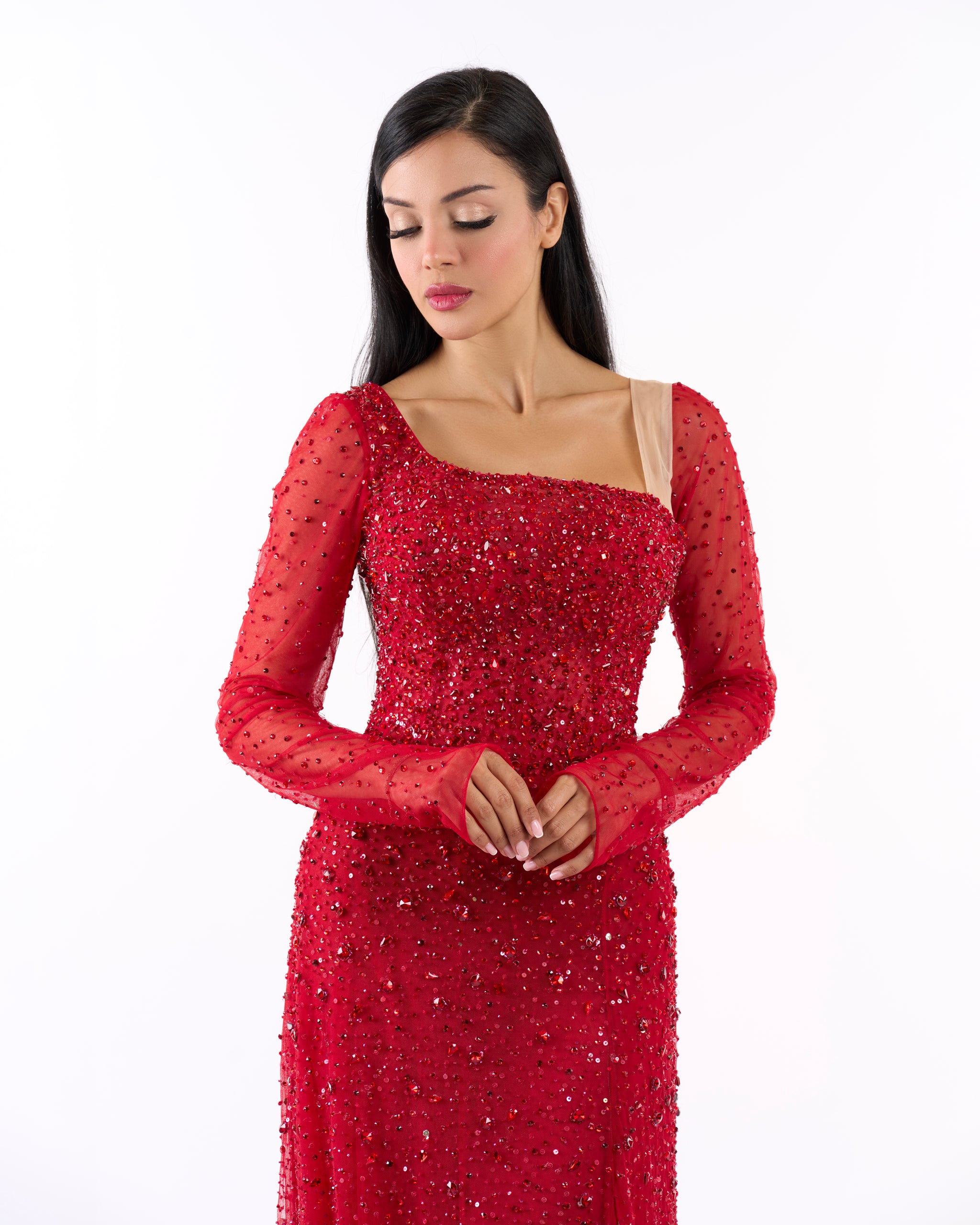 Scarlet Galaxy Dress
