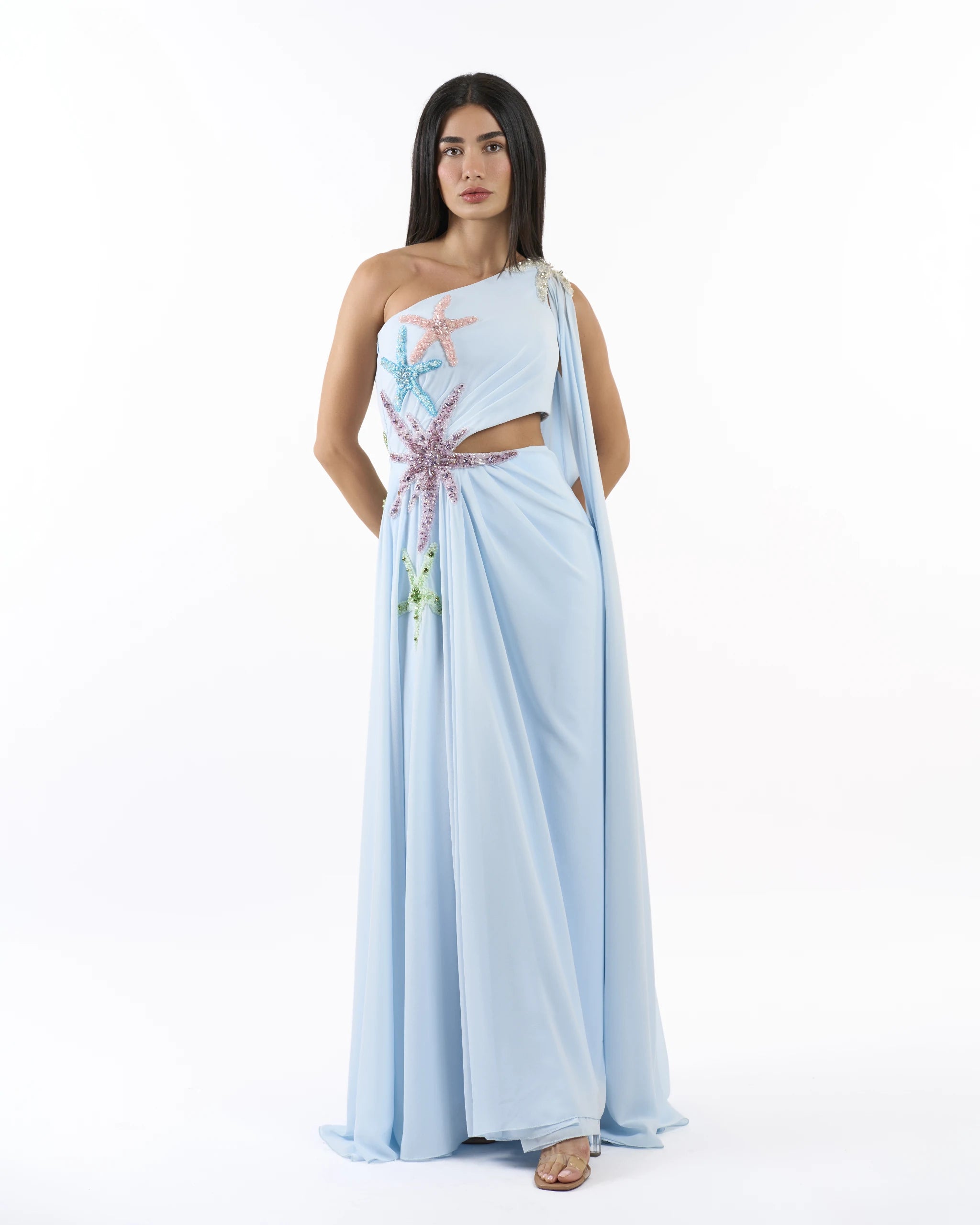 Sky Blue Starfish Siren Dress
