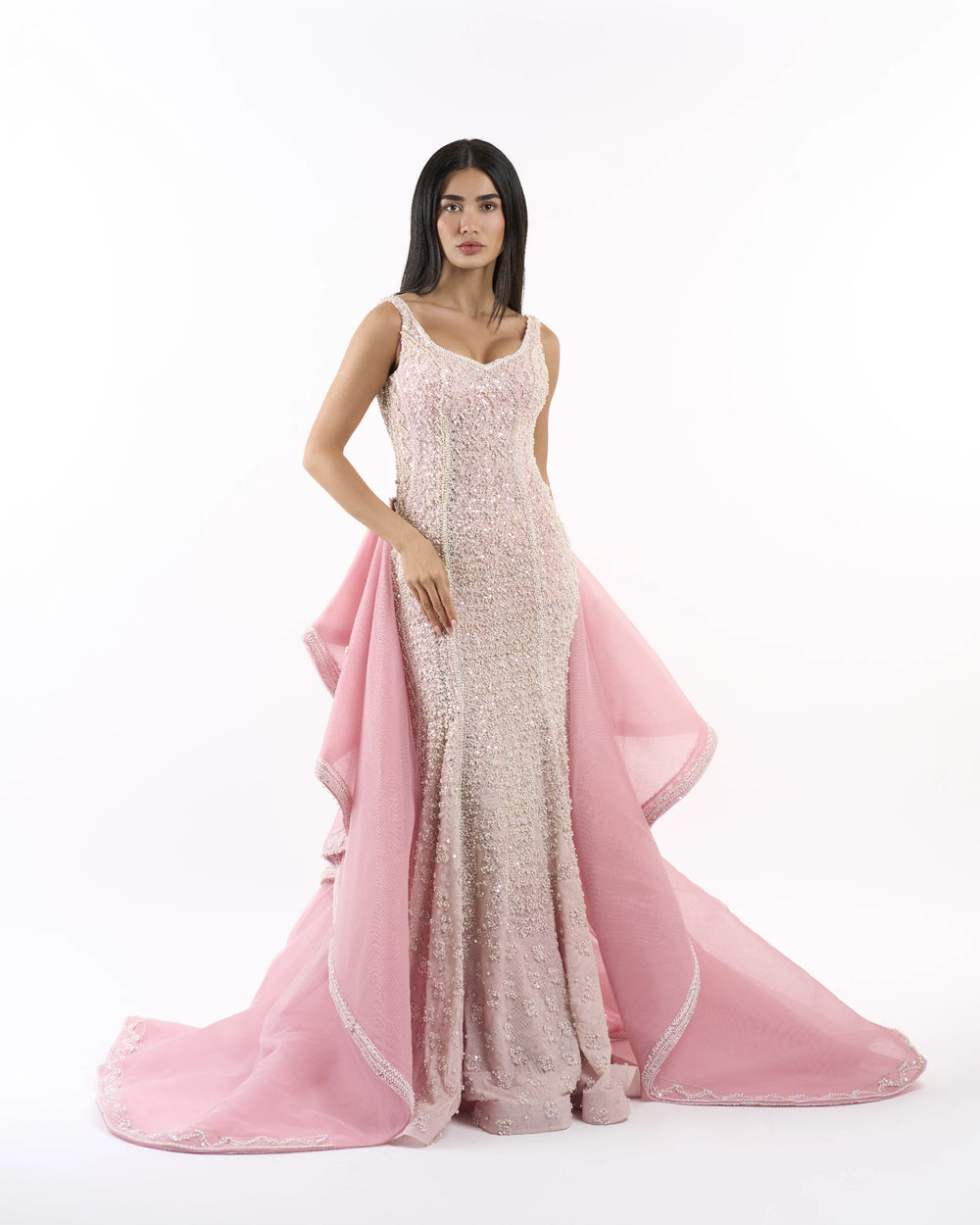 Blush Crystal Royale Dress