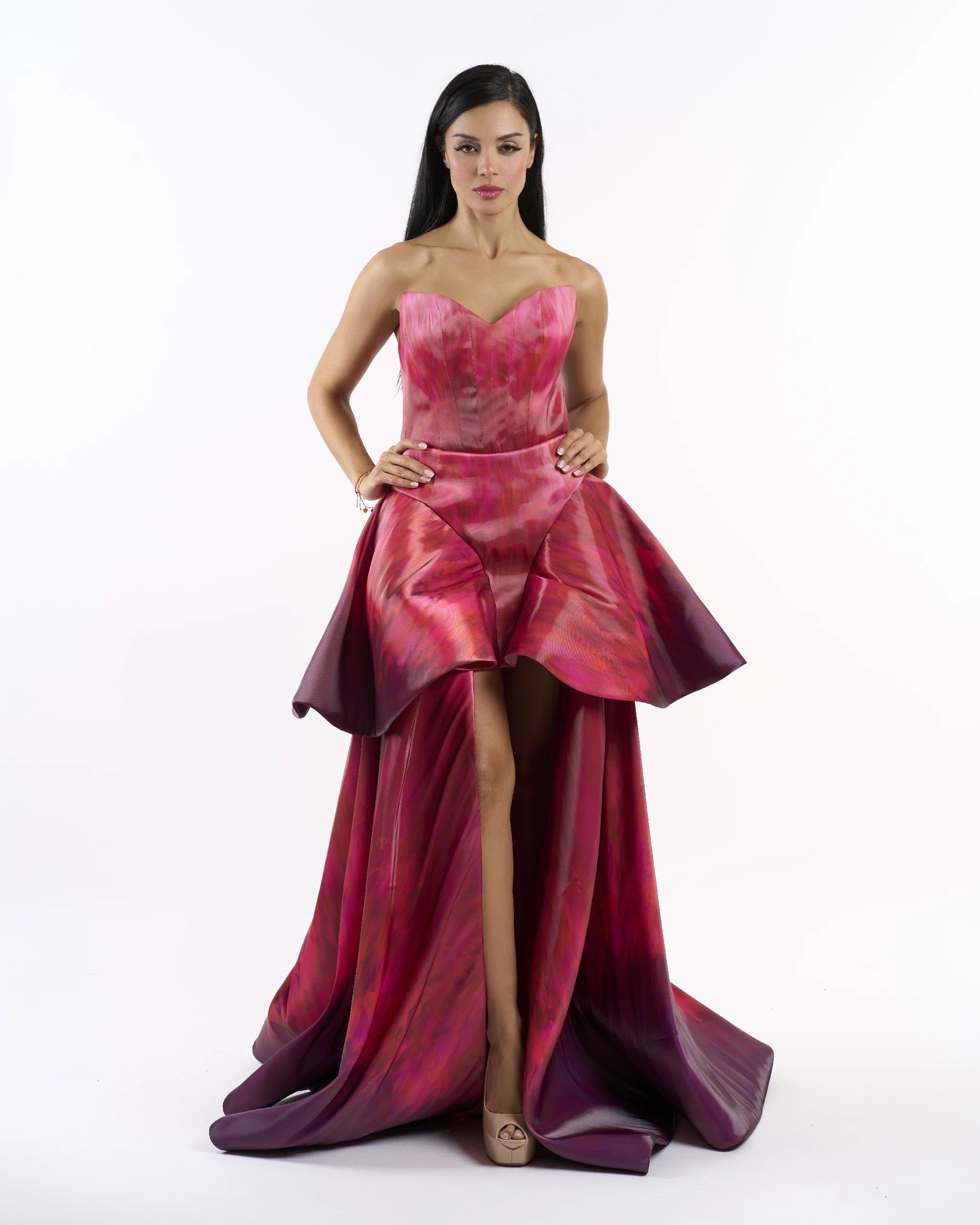 Pink Sunset Bloom Dress