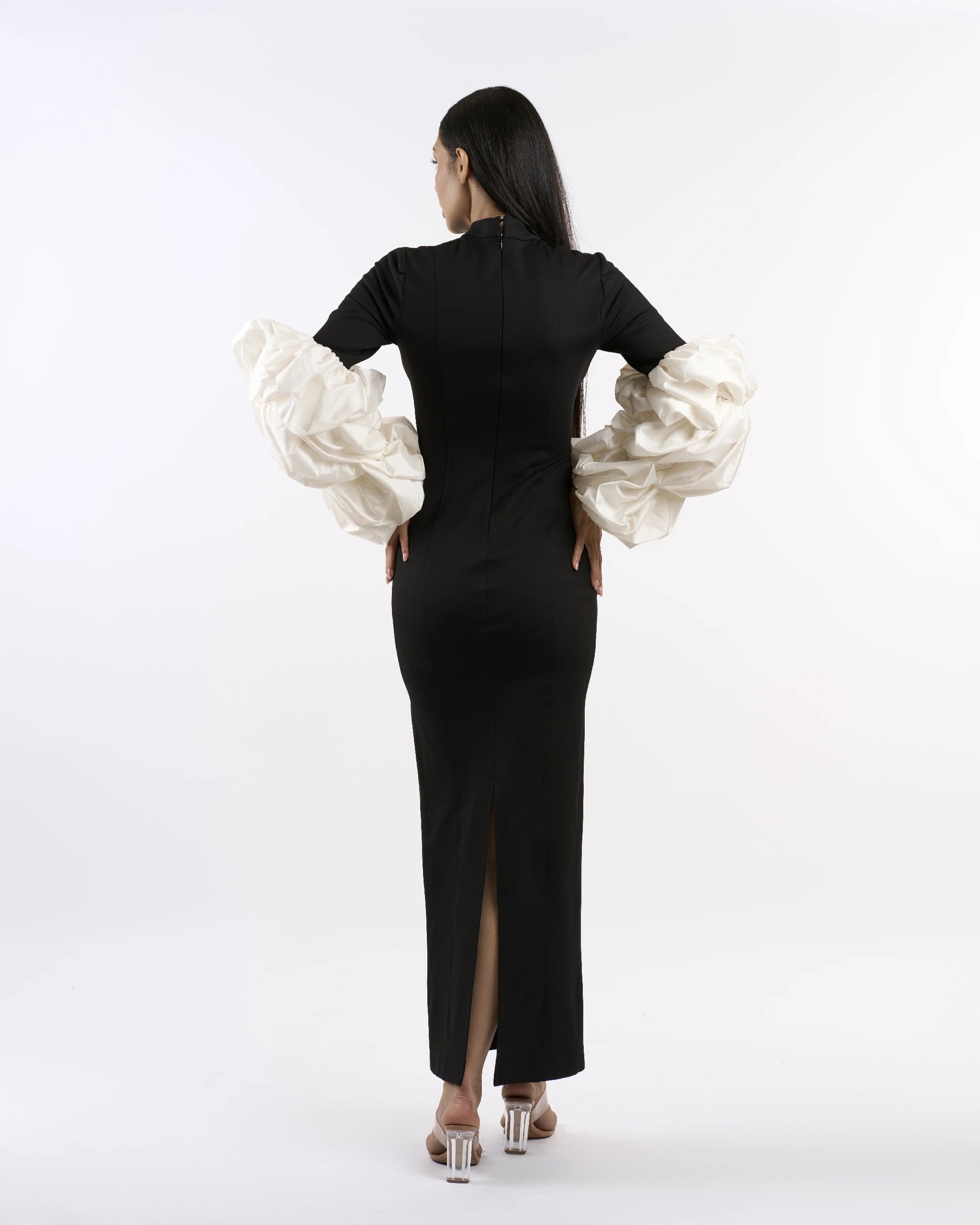 Midnight Contrast Dress
