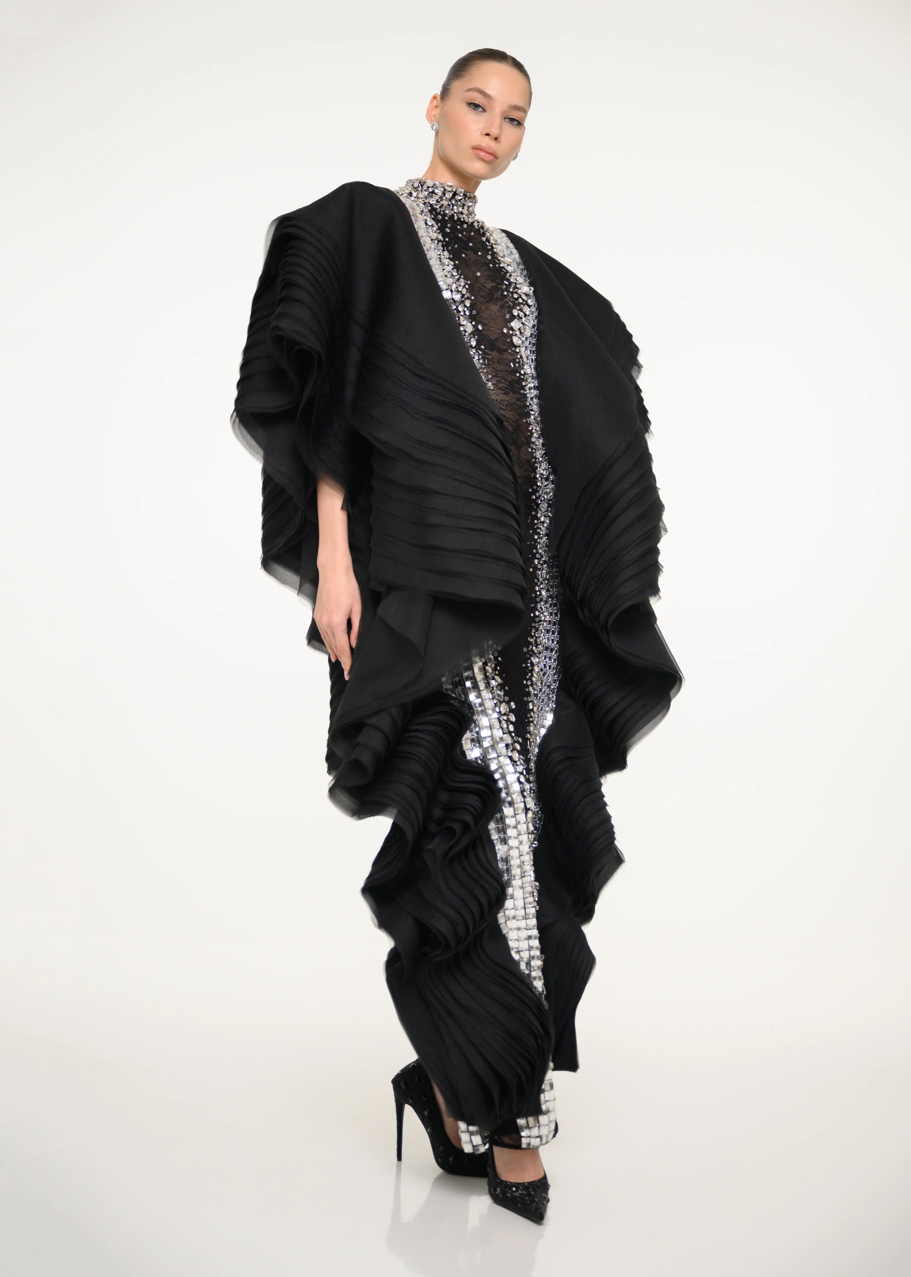 The Obsidian Wave Dress