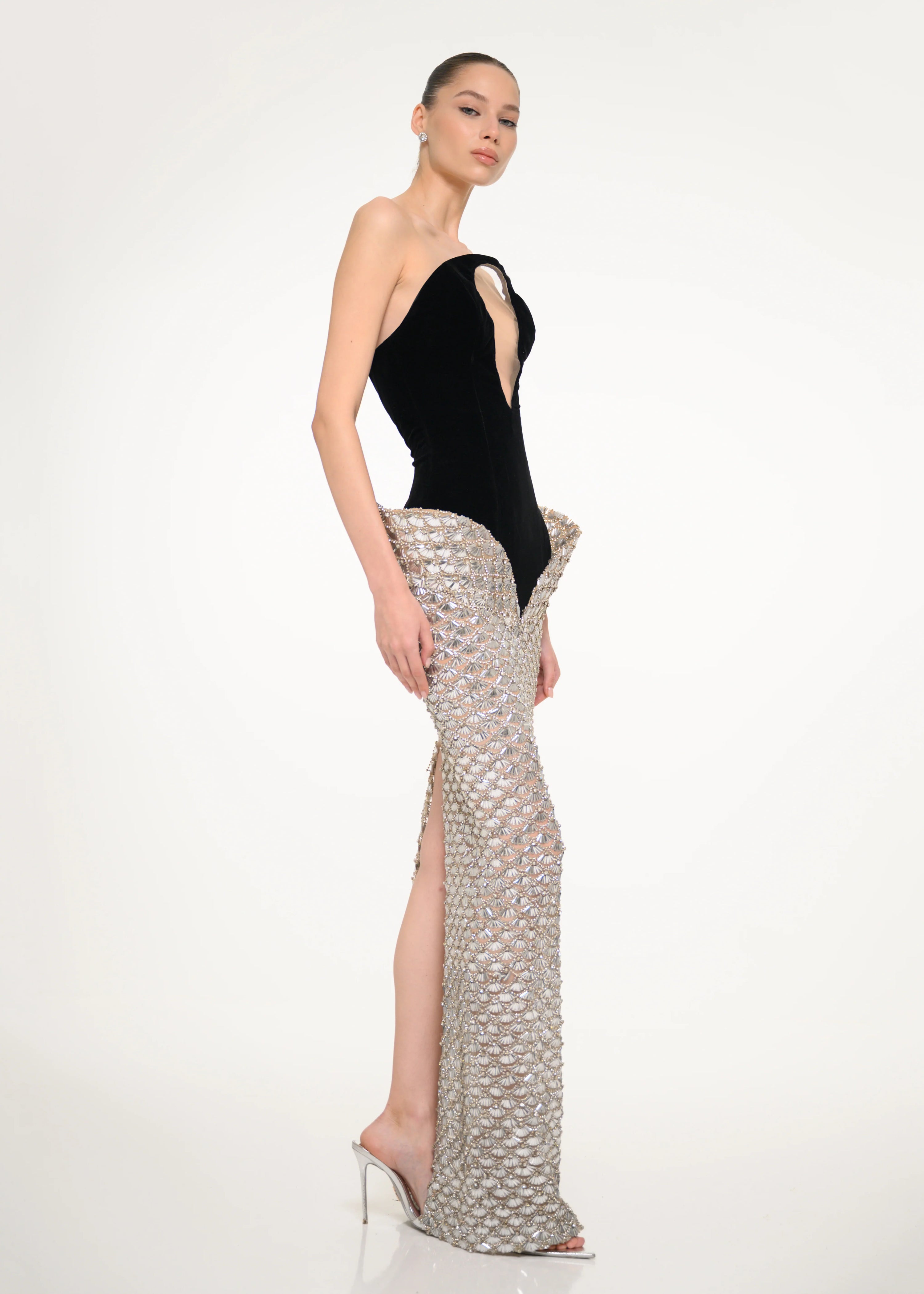 The Silver Shell Dress