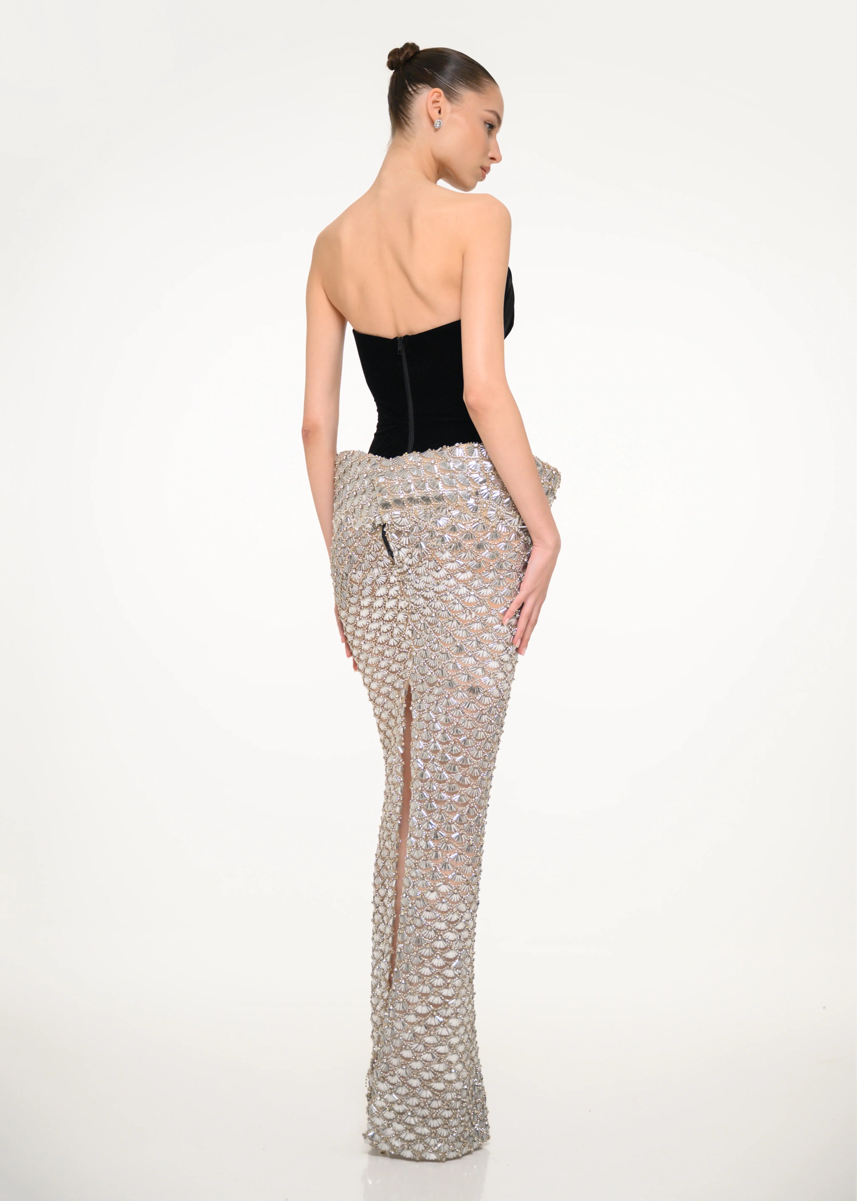 The Silver Shell Dress