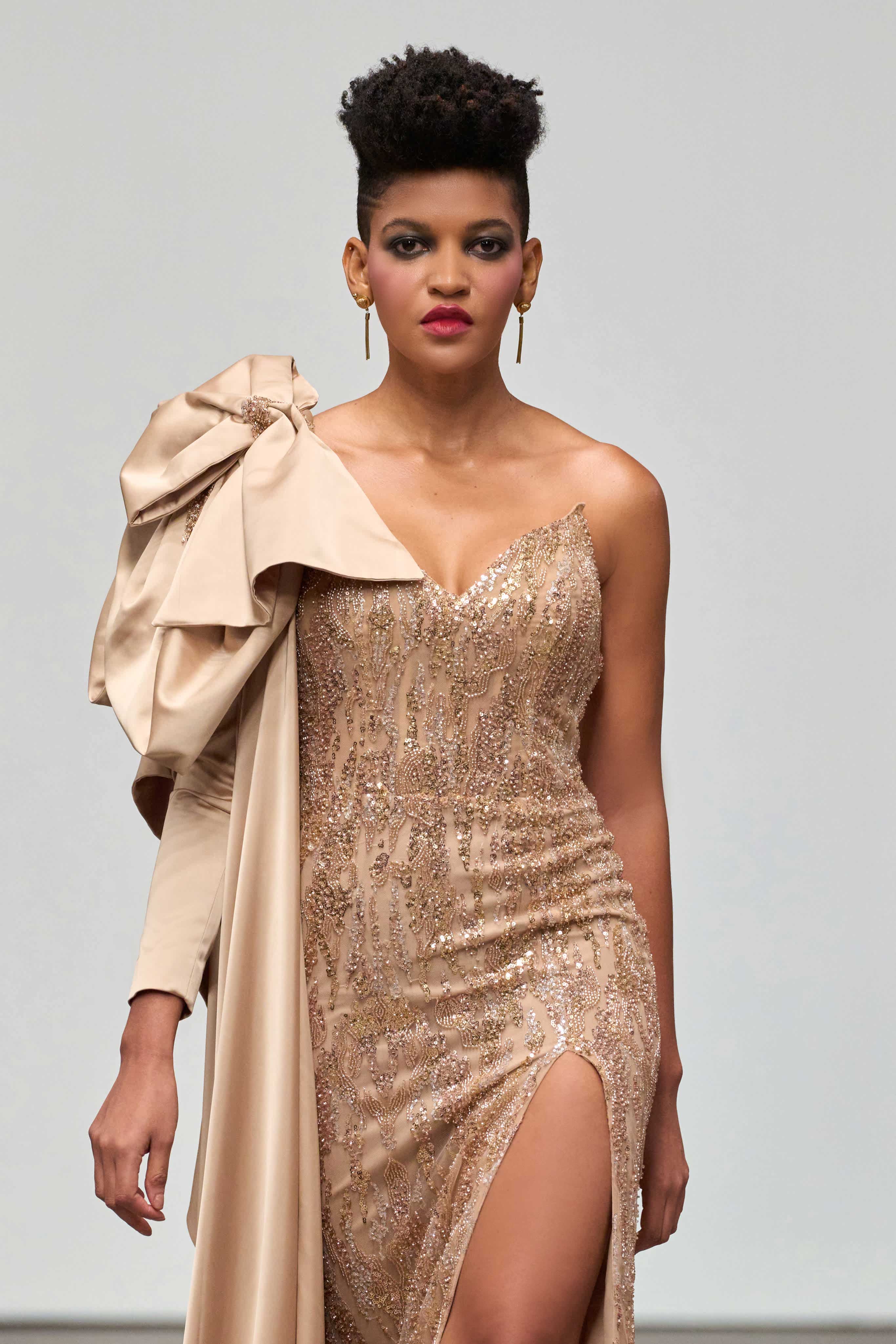 Champagne Majesty Dress