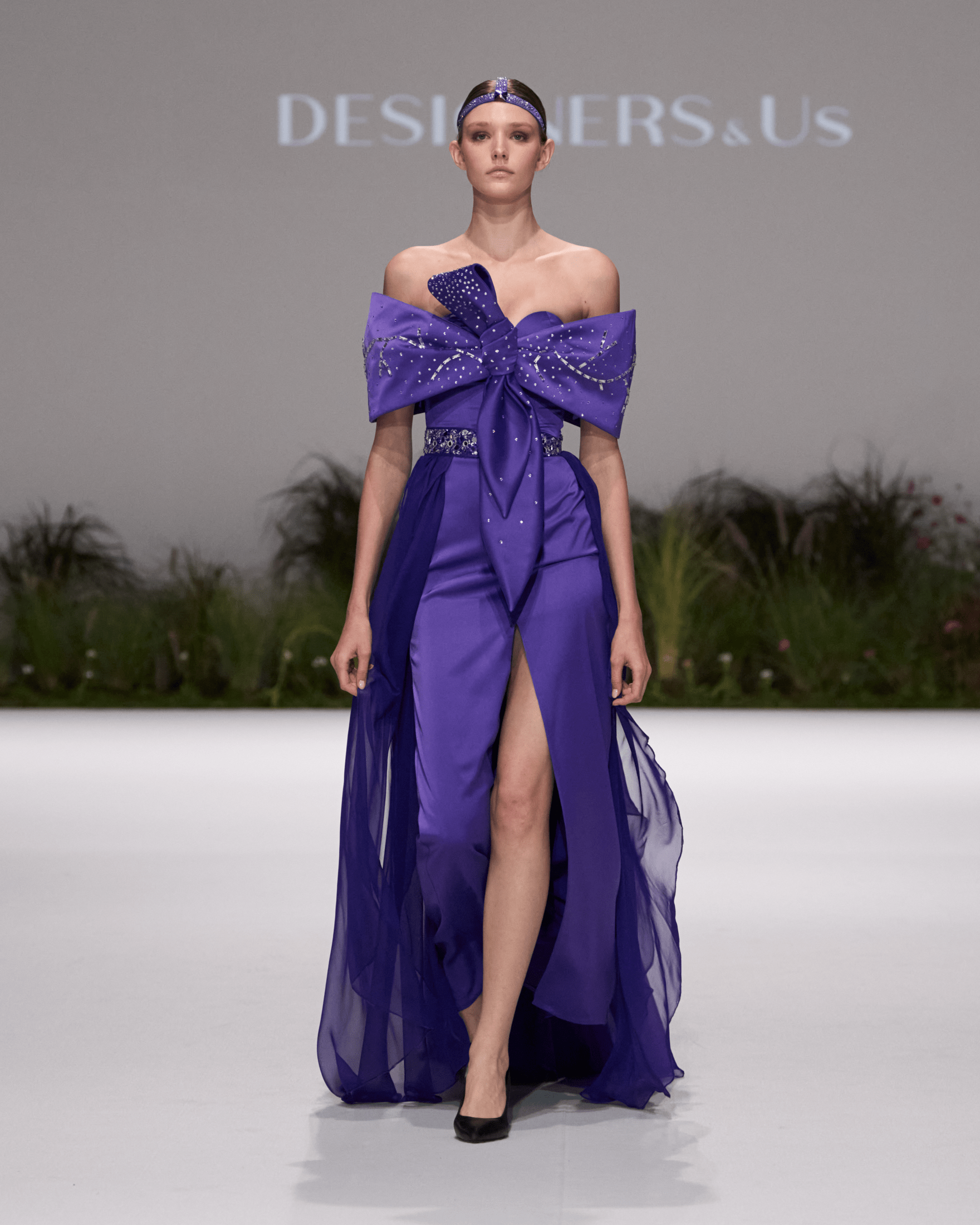 Amethyst Elegance Dress