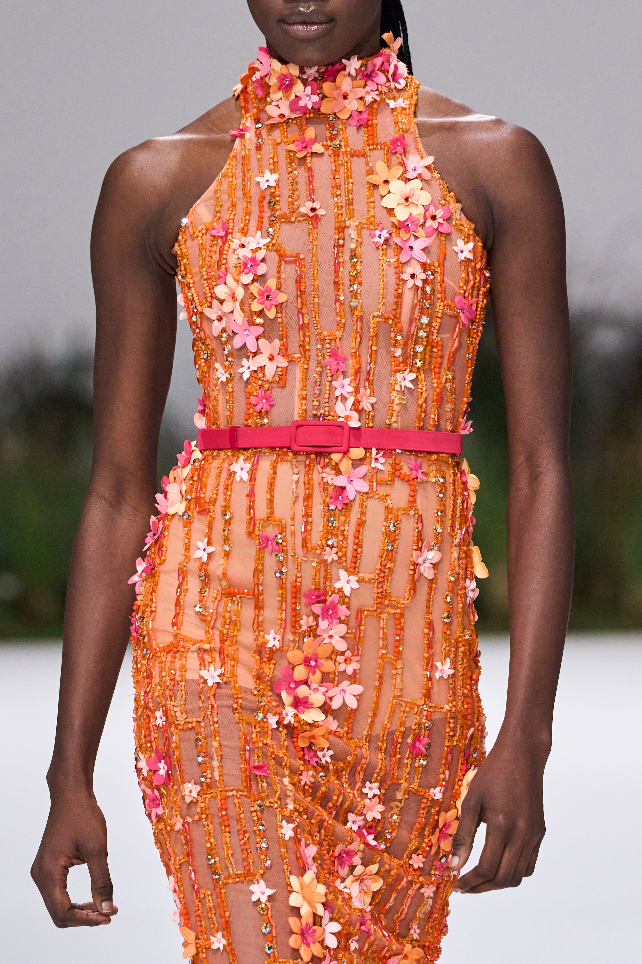 Sunset Blossom Dress