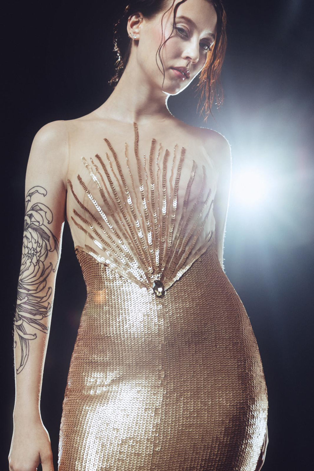 Golden Tide Dress