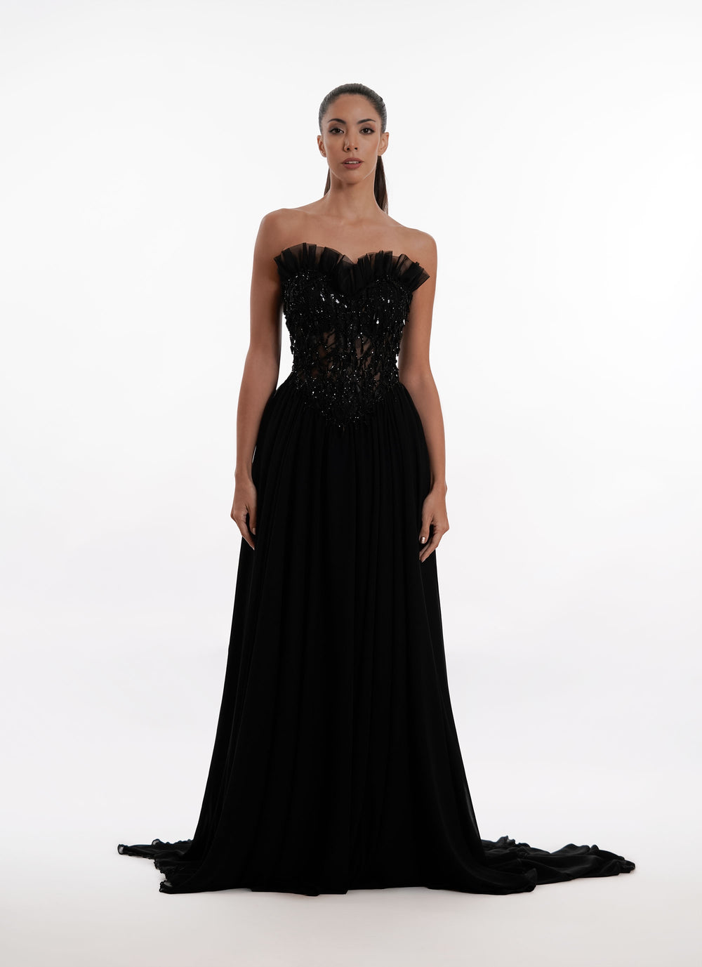 Obsidian Elegance Dress