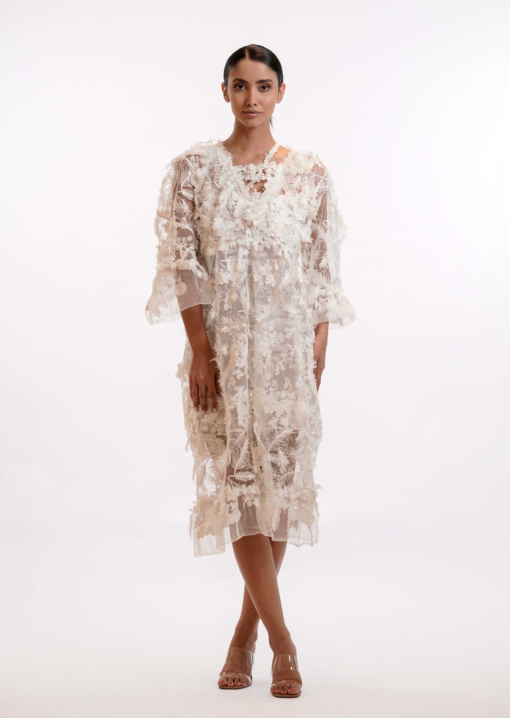 Ethereal Plume Dress