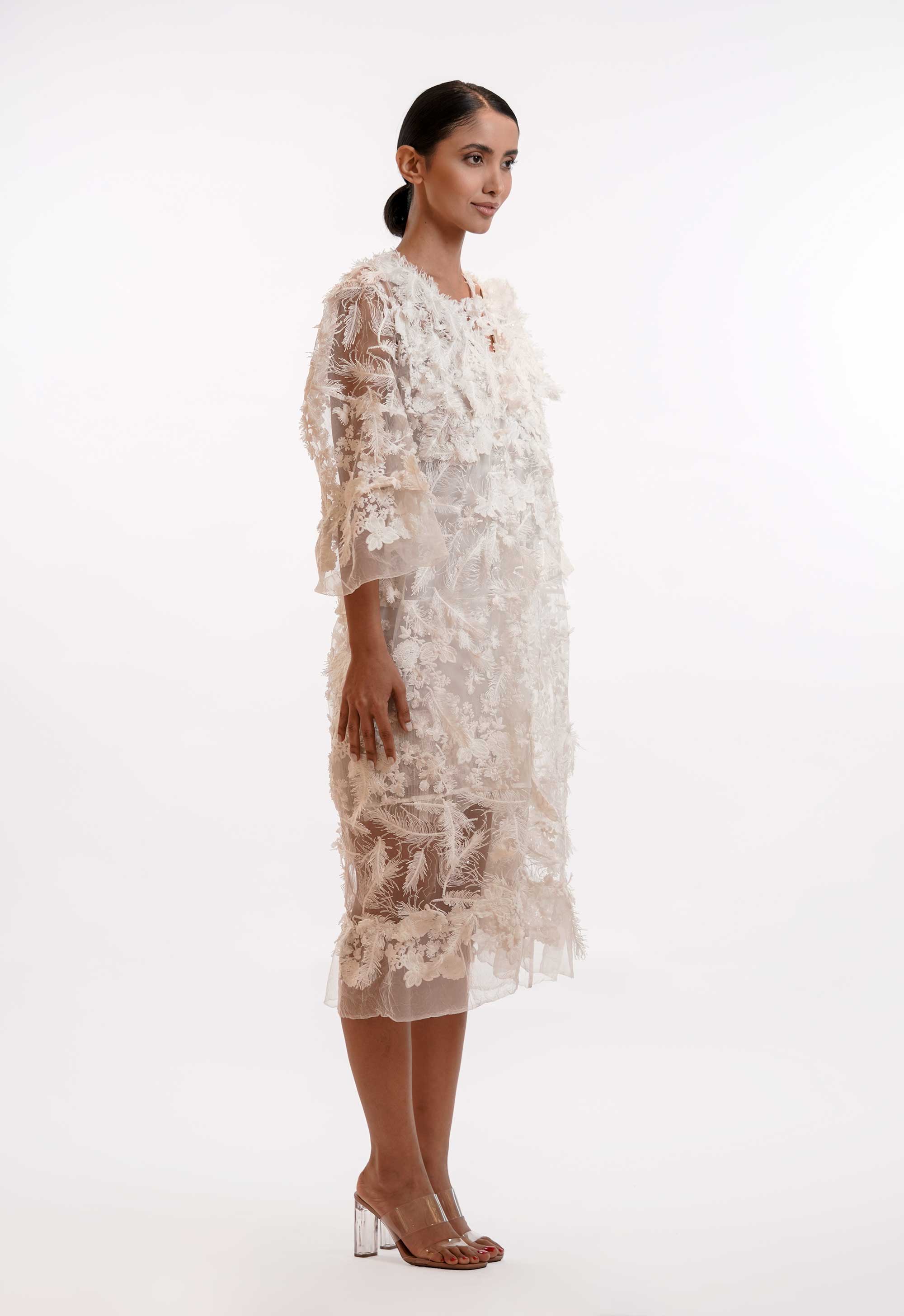 Ethereal Plume Dress