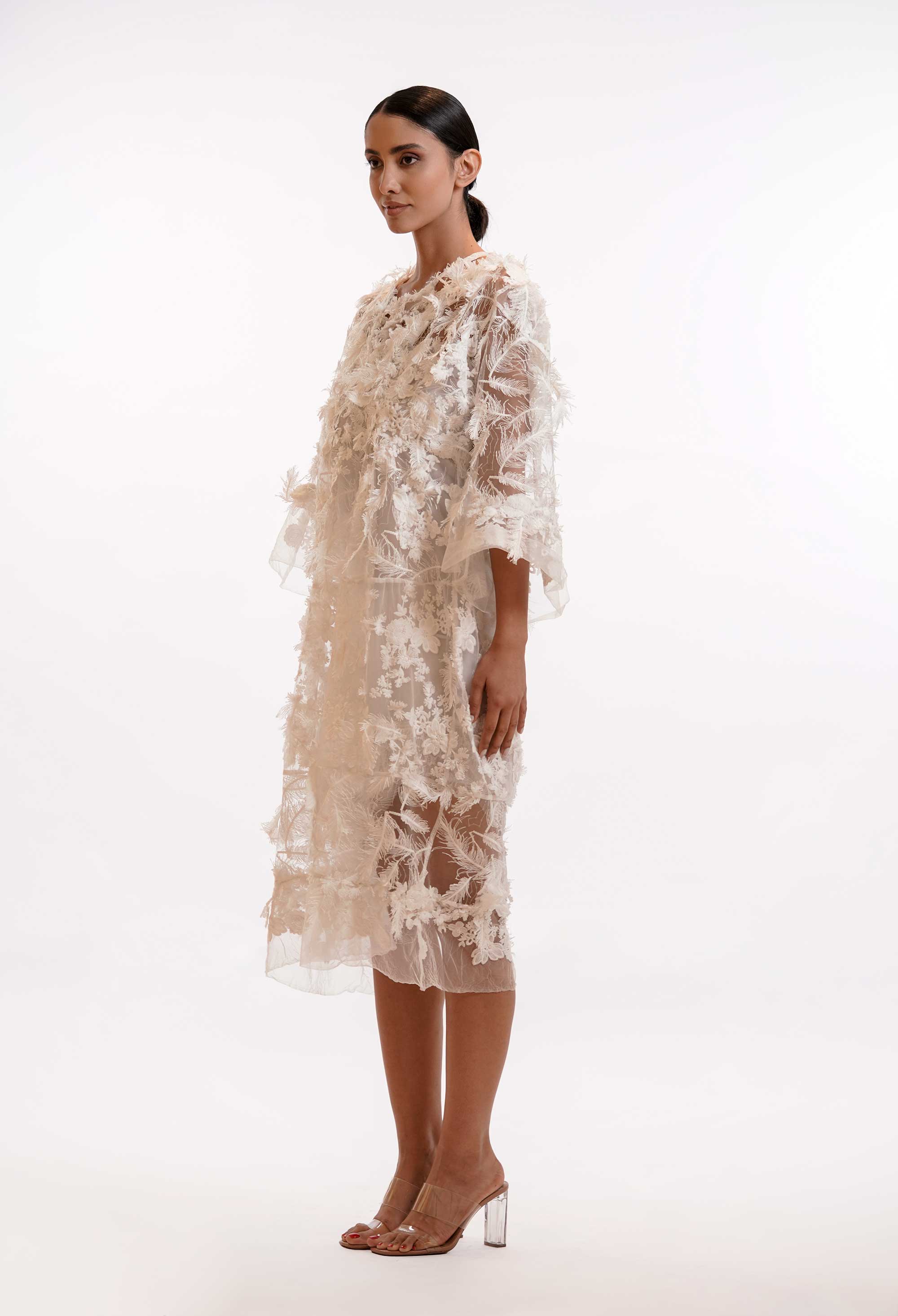 Ethereal Plume Dress