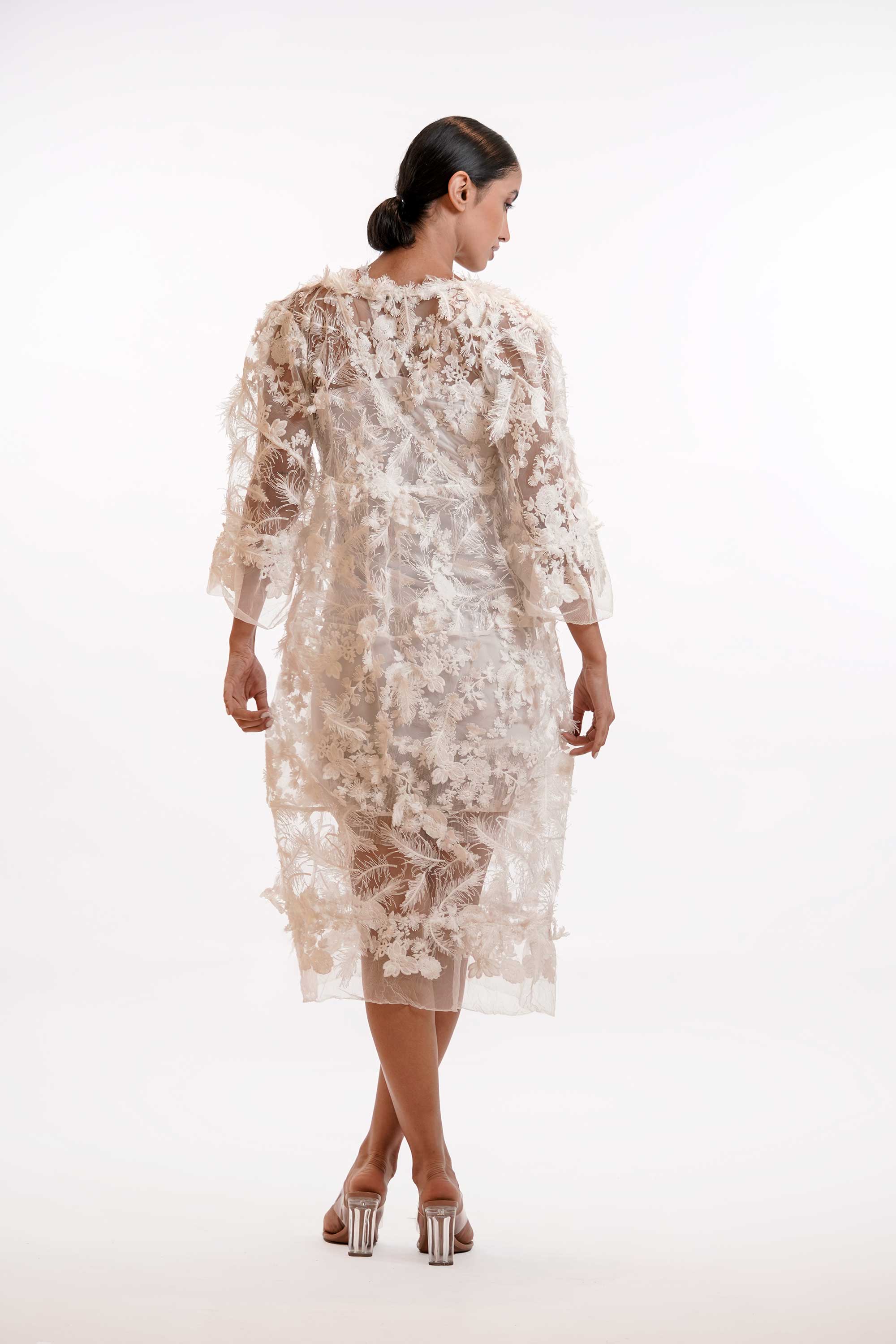 Ethereal Plume Dress