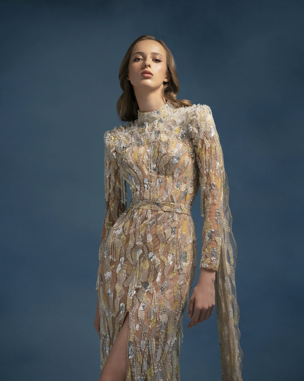Golden Aurora Dress