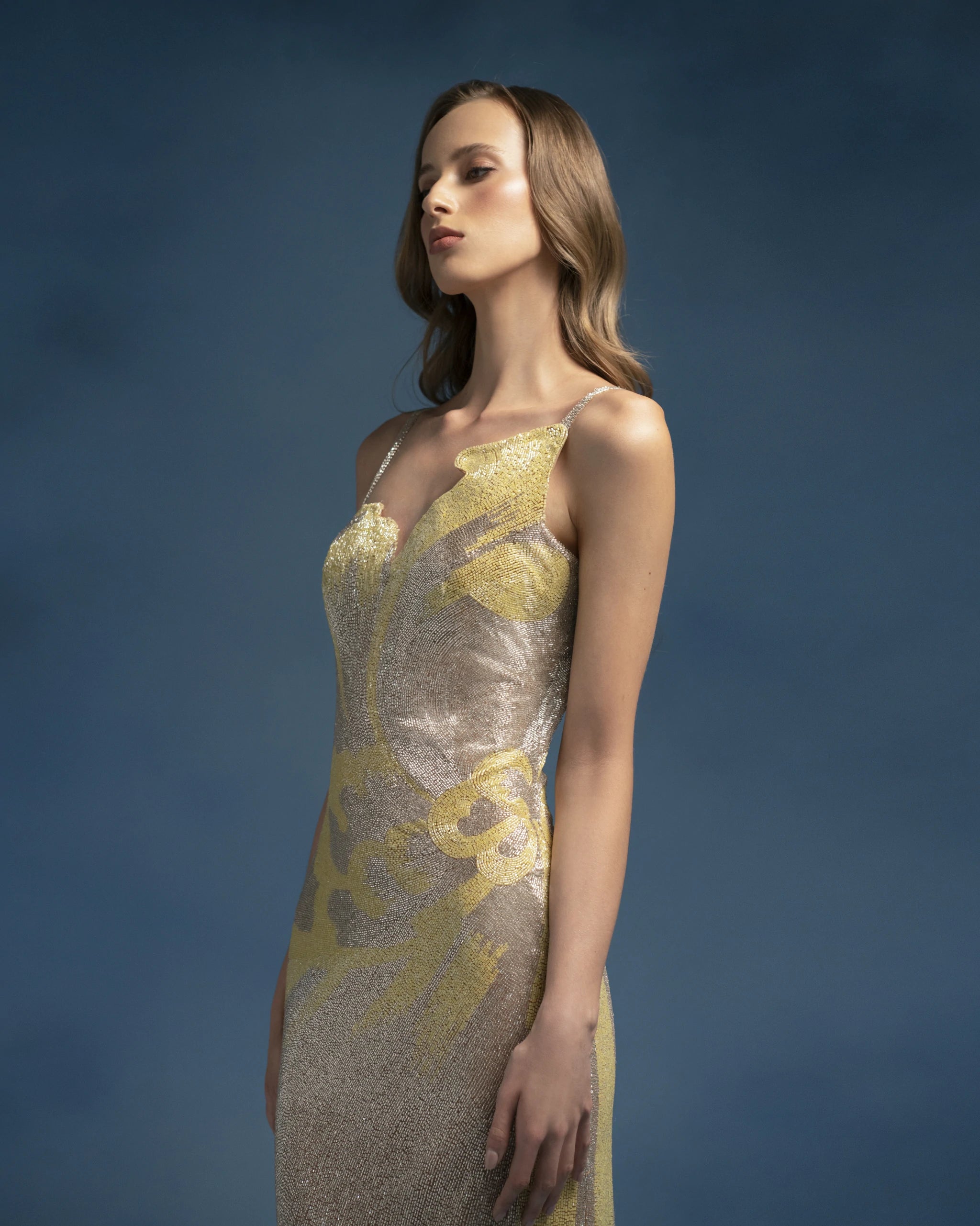 Golden Horizon Dress