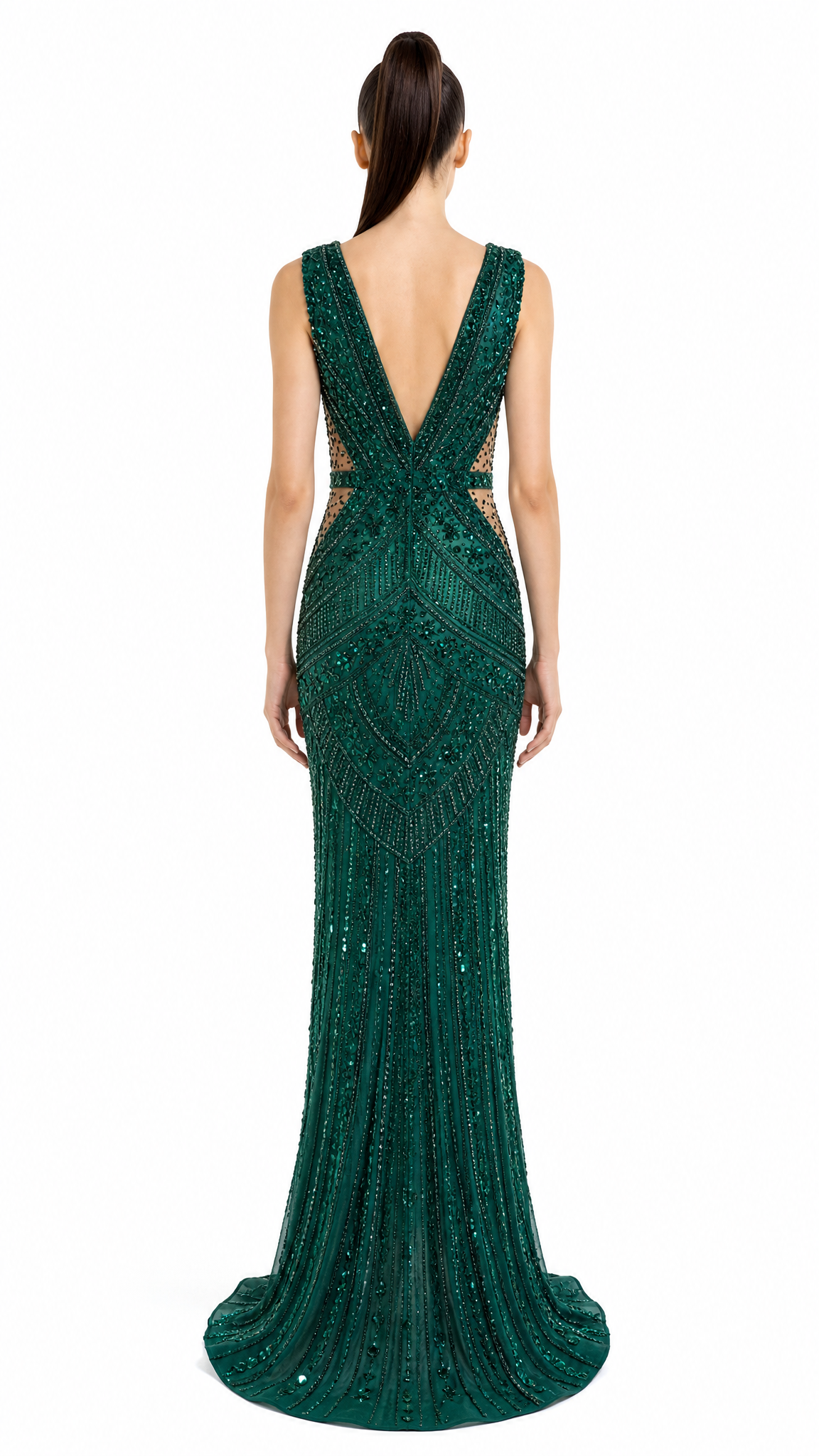 Emerald Nocturne Dress