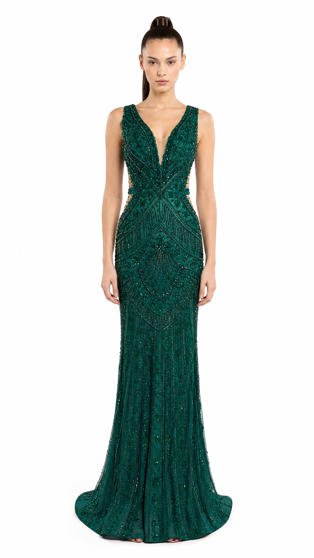 Emerald Nocturne Dress